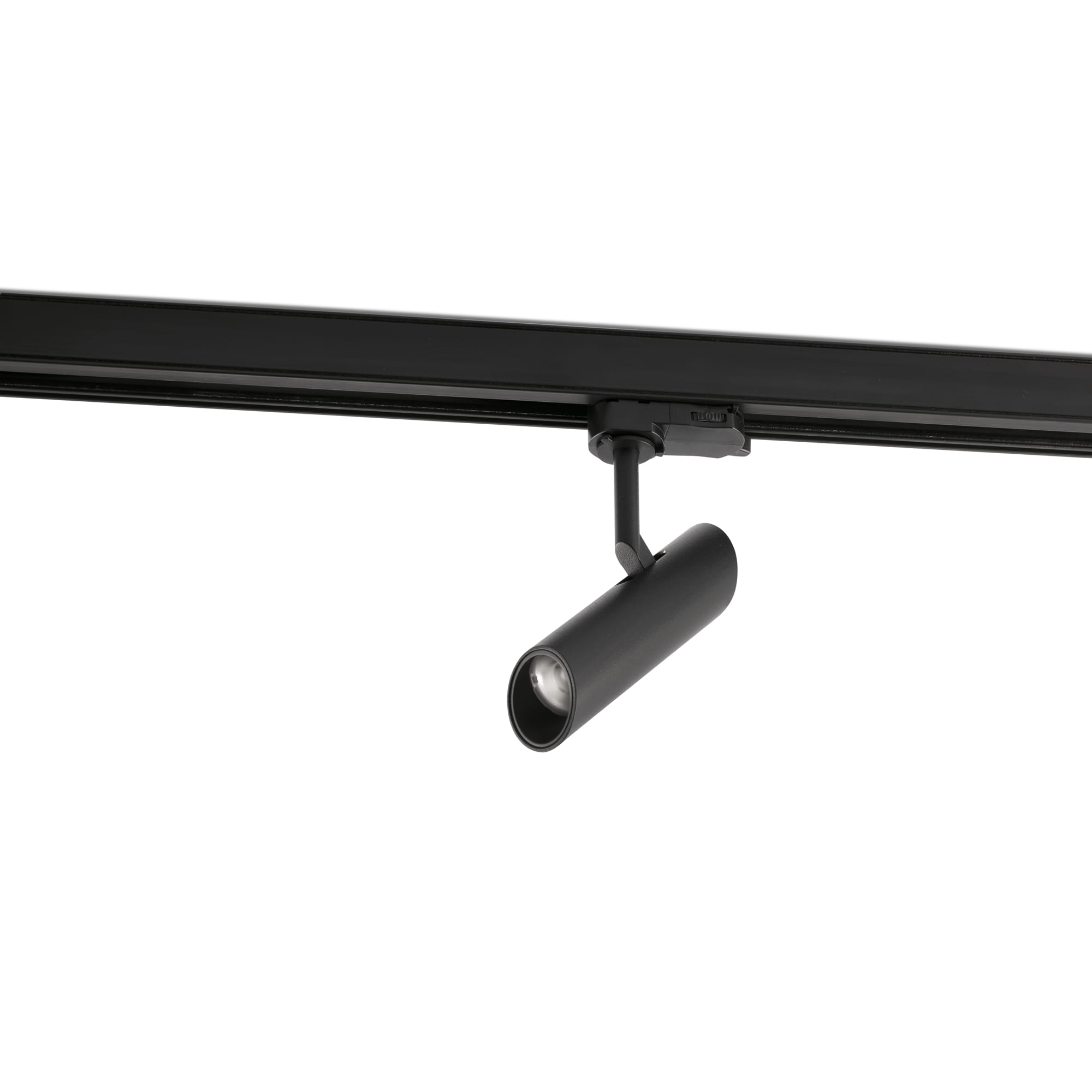Faro Leo - spot sur rail - système de rail triphasé - 3,9 x 14,2 cm - 7W LED inclus - noir mat
