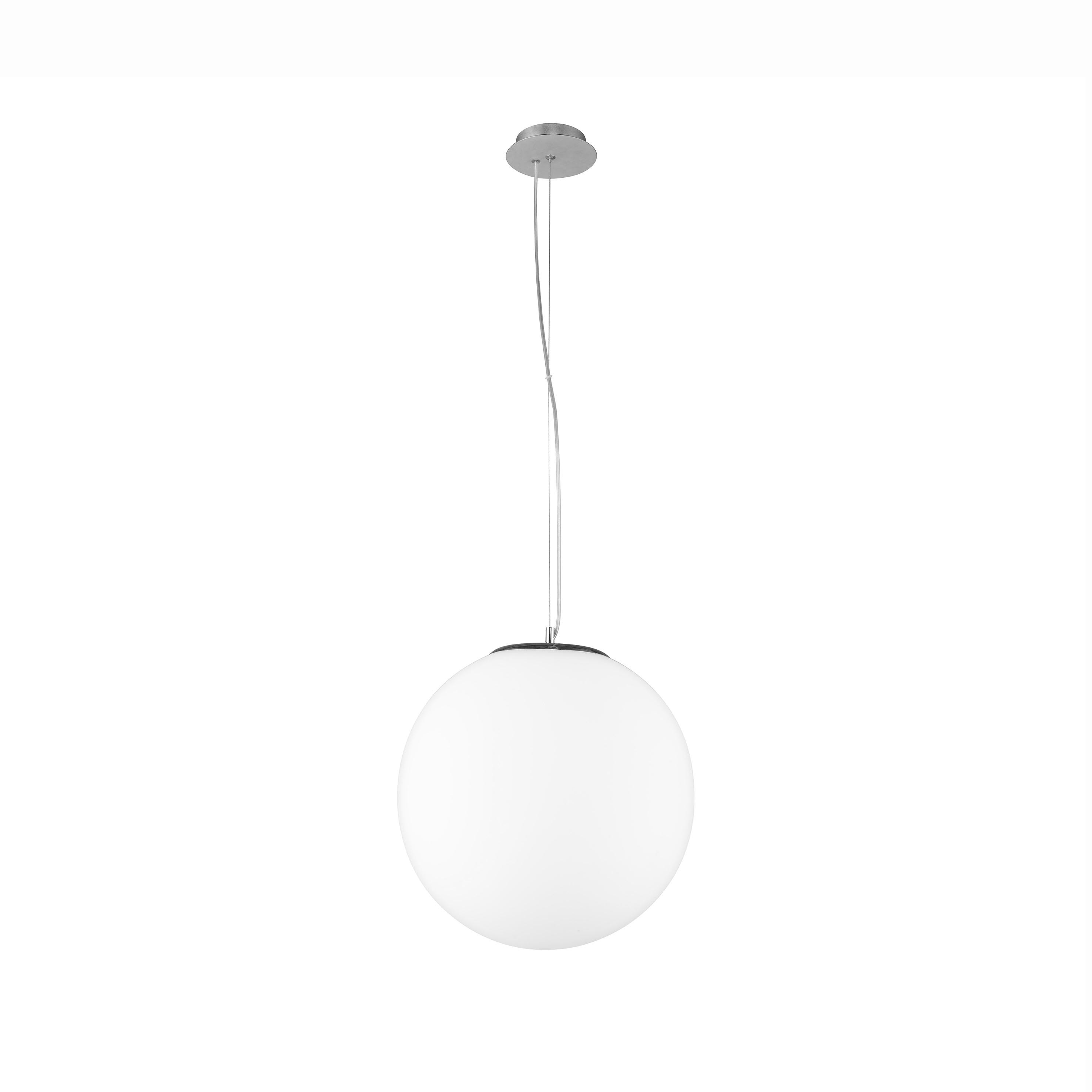 Nova Luce Nevoso - lampe suspendue - Ø cm - opale