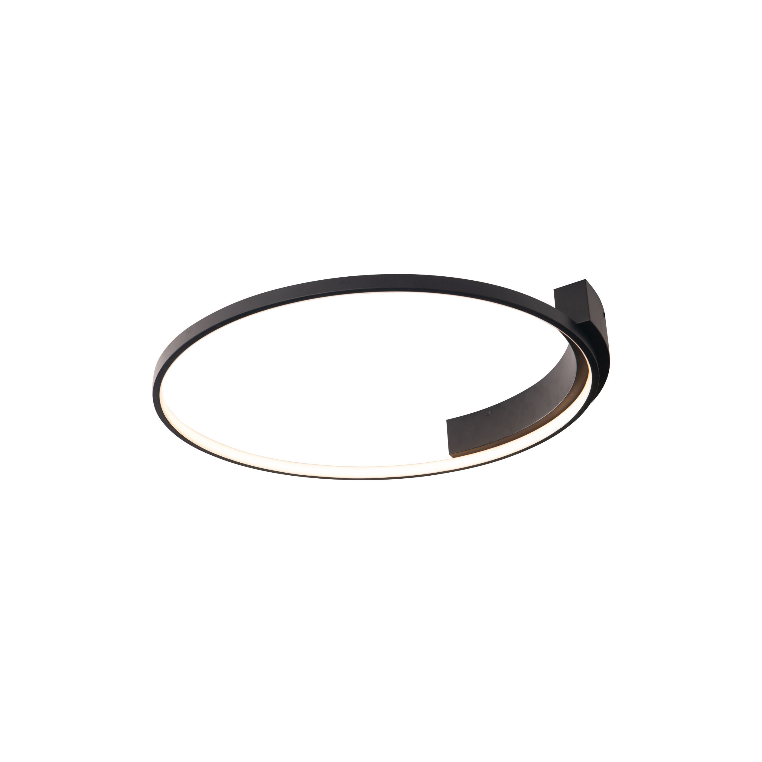 Maxlight Velvet - plafonnier - Ø cm - 38W LED inclus - noir