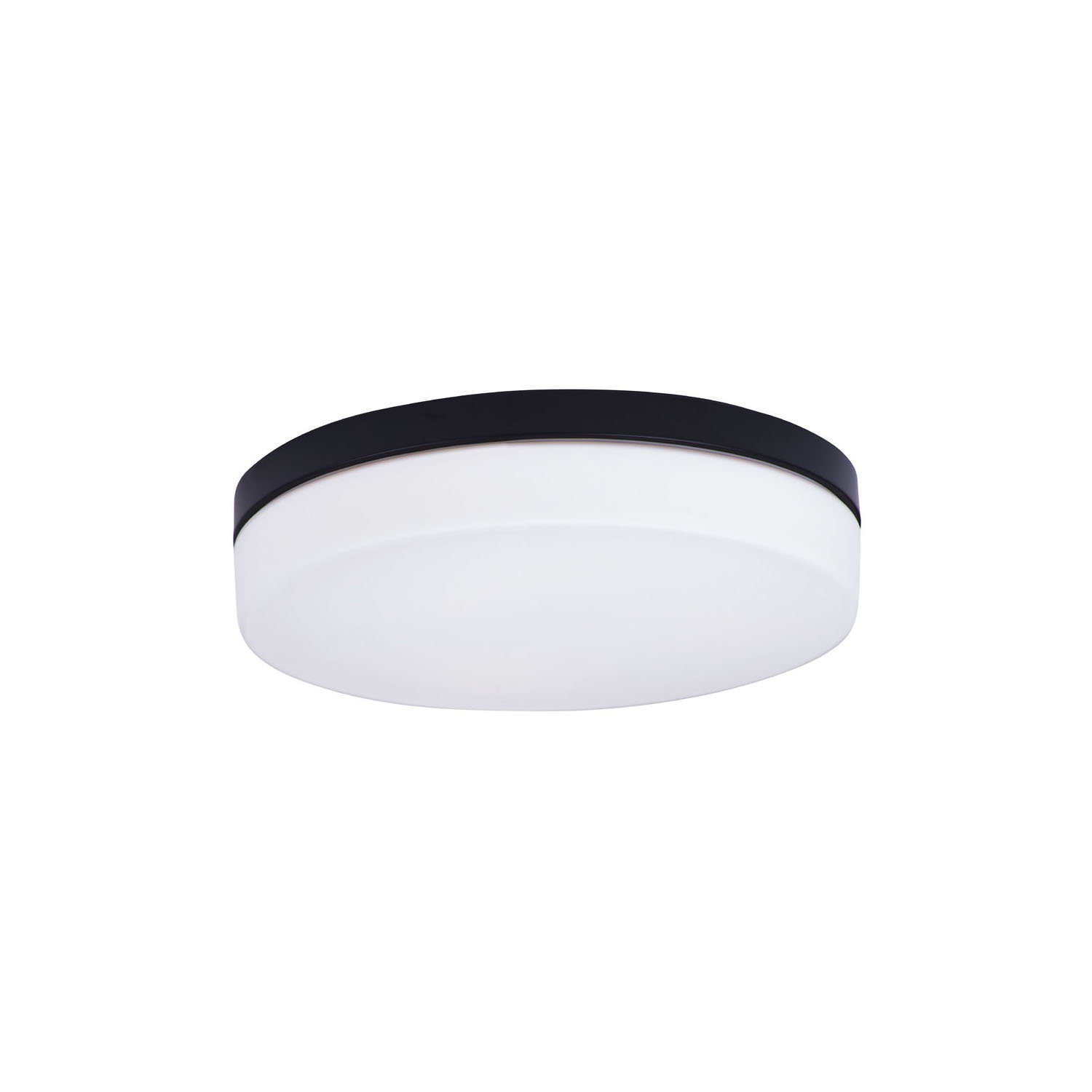Maxlight Oda - plafonnier - Ø cm - IP44 - blanc et noir