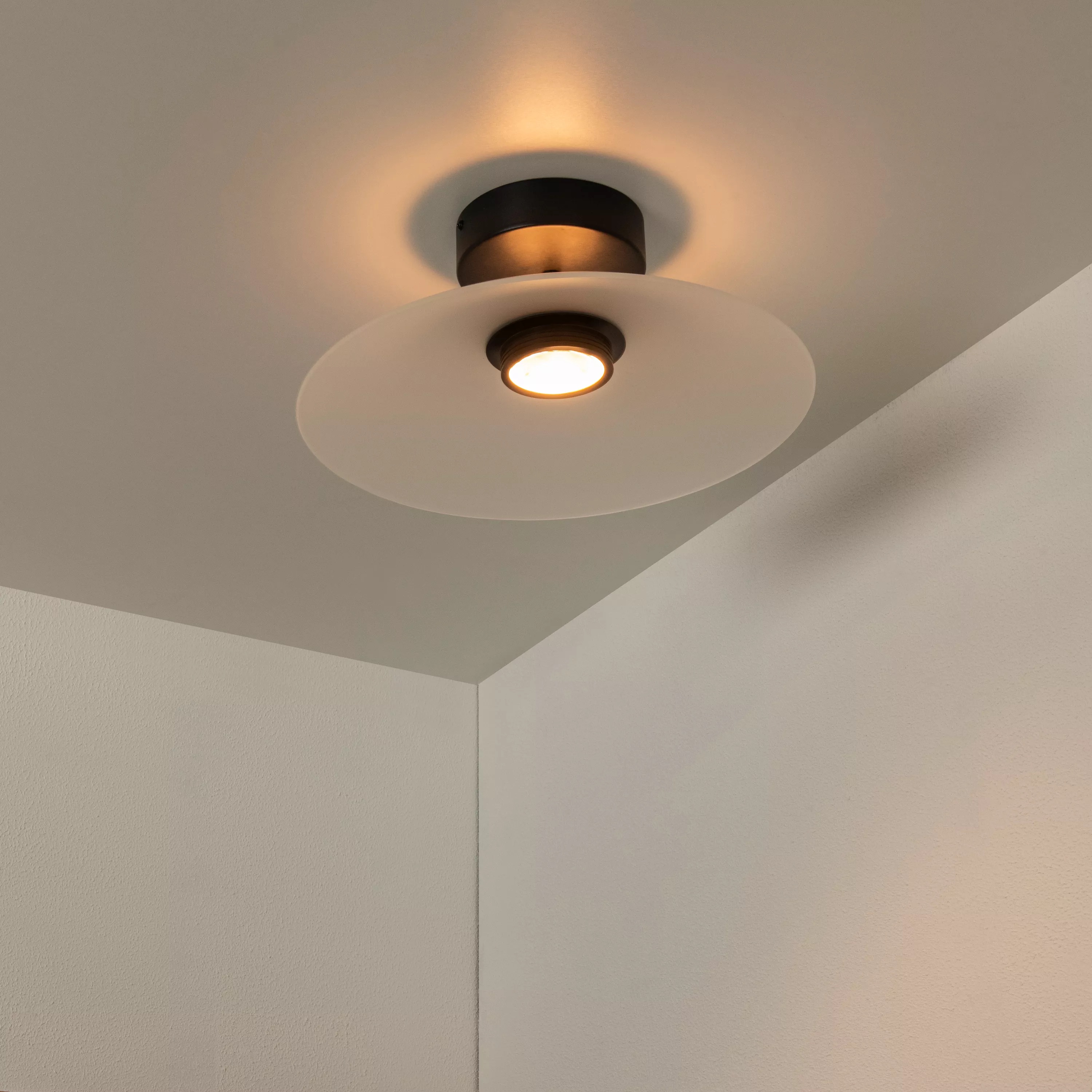 Lucide Menga - lampe suspendue - Ø cm - 12W LED dimmable inclus - opal