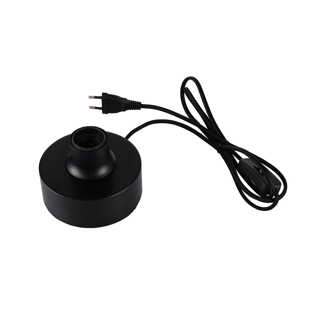 Artdelight Round - lampe à poser - Ø ,5 cm - noir