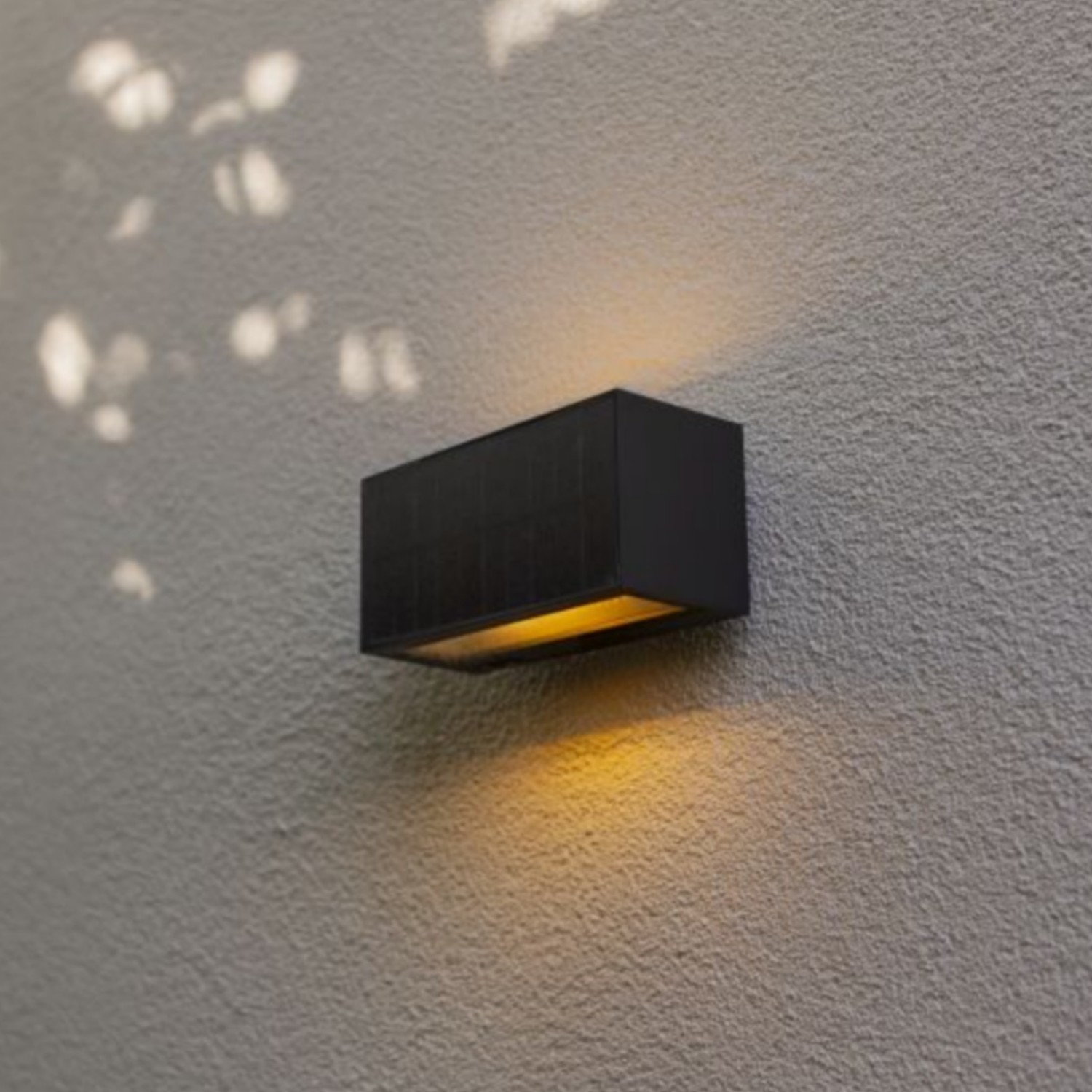 Lutec Inka - applique extérieure hybride - x 8,9 cm - 9W LED inclus - IP44 - gris foncé
