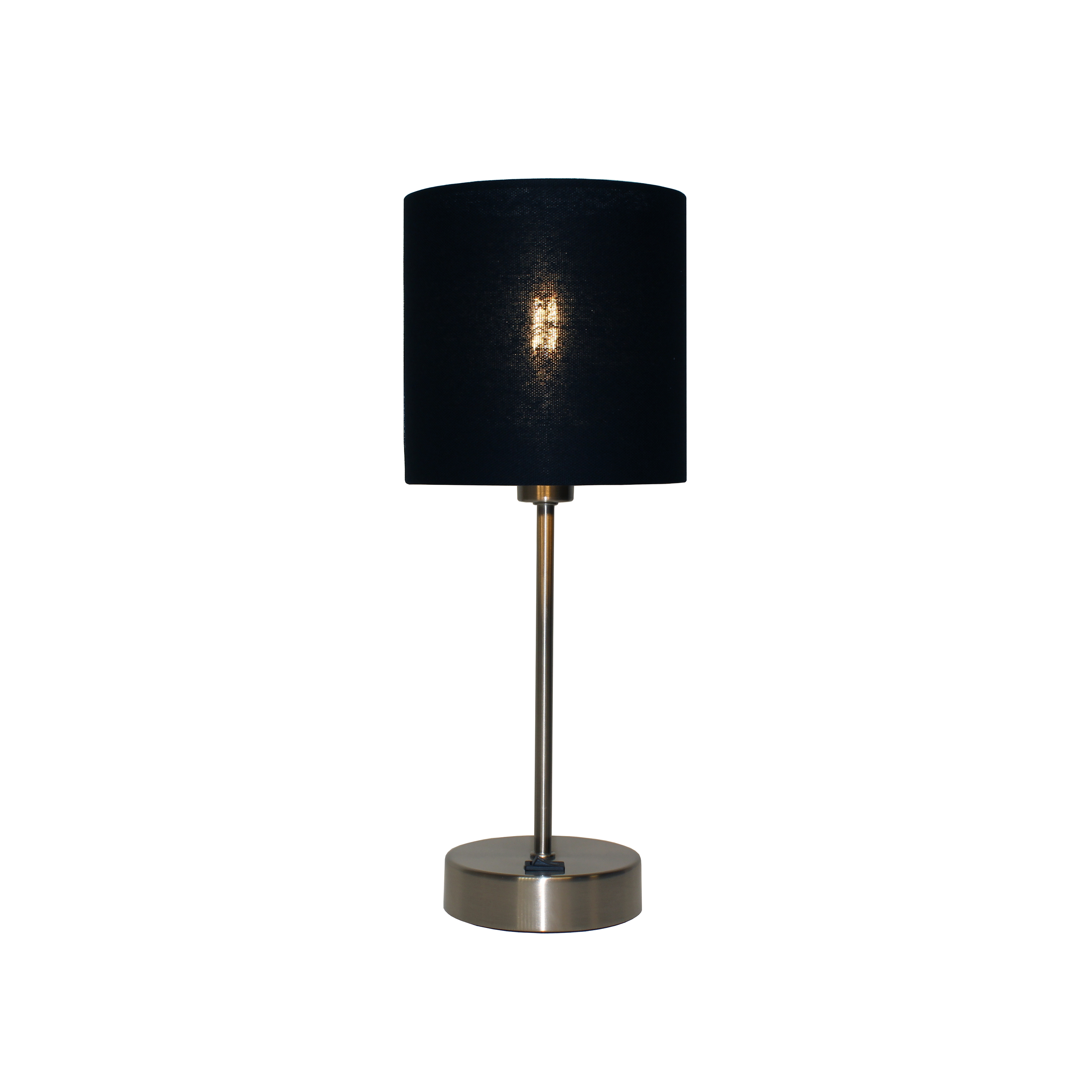 Artdelight Rosa - lampe à poser - Ø cm - acier mat