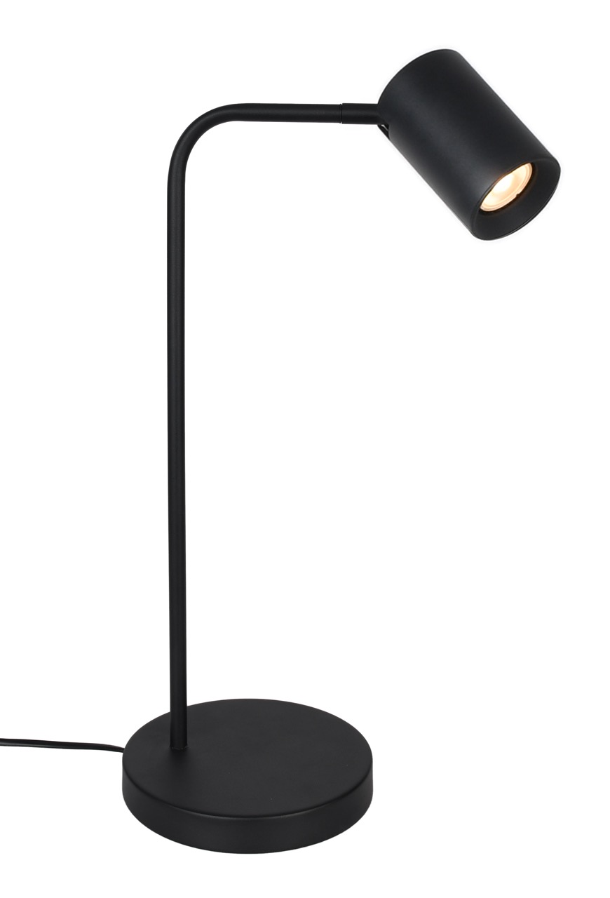 Artdelight Megano - lampe à poser - Ø cm - noir