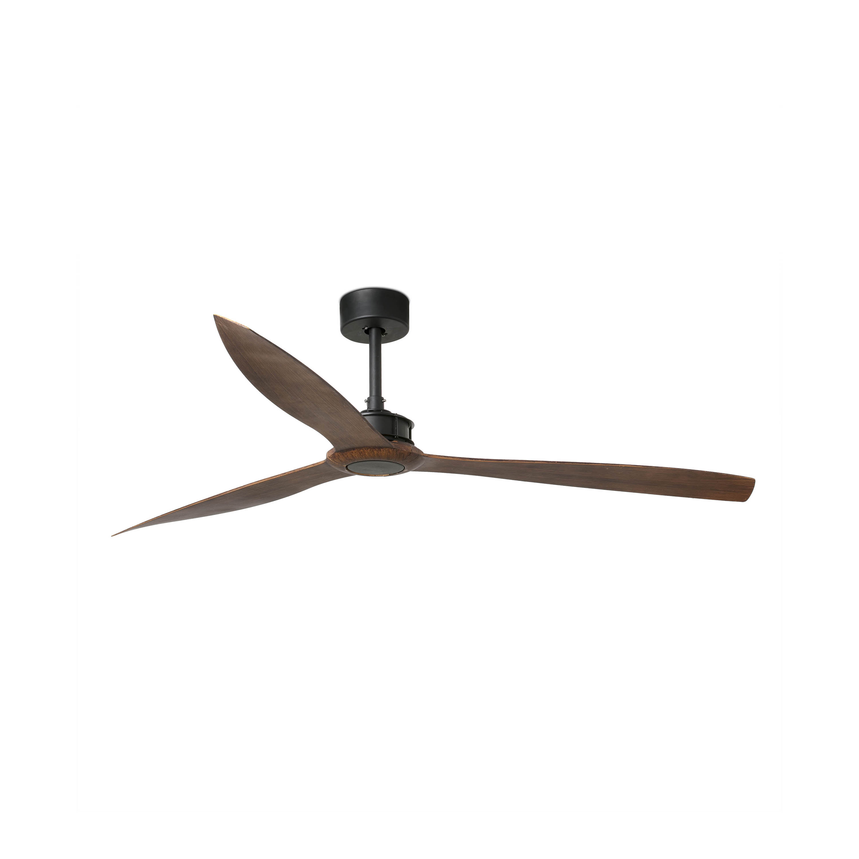 Faro Just Fan - ventilateur de plafond avec télécommande - Ø - brun et noir mat