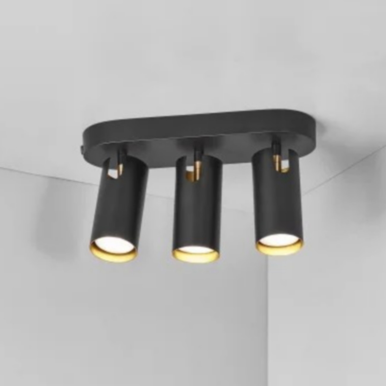 Design for the People Mimi - spot en saillie 3L - ,5 cm - noir