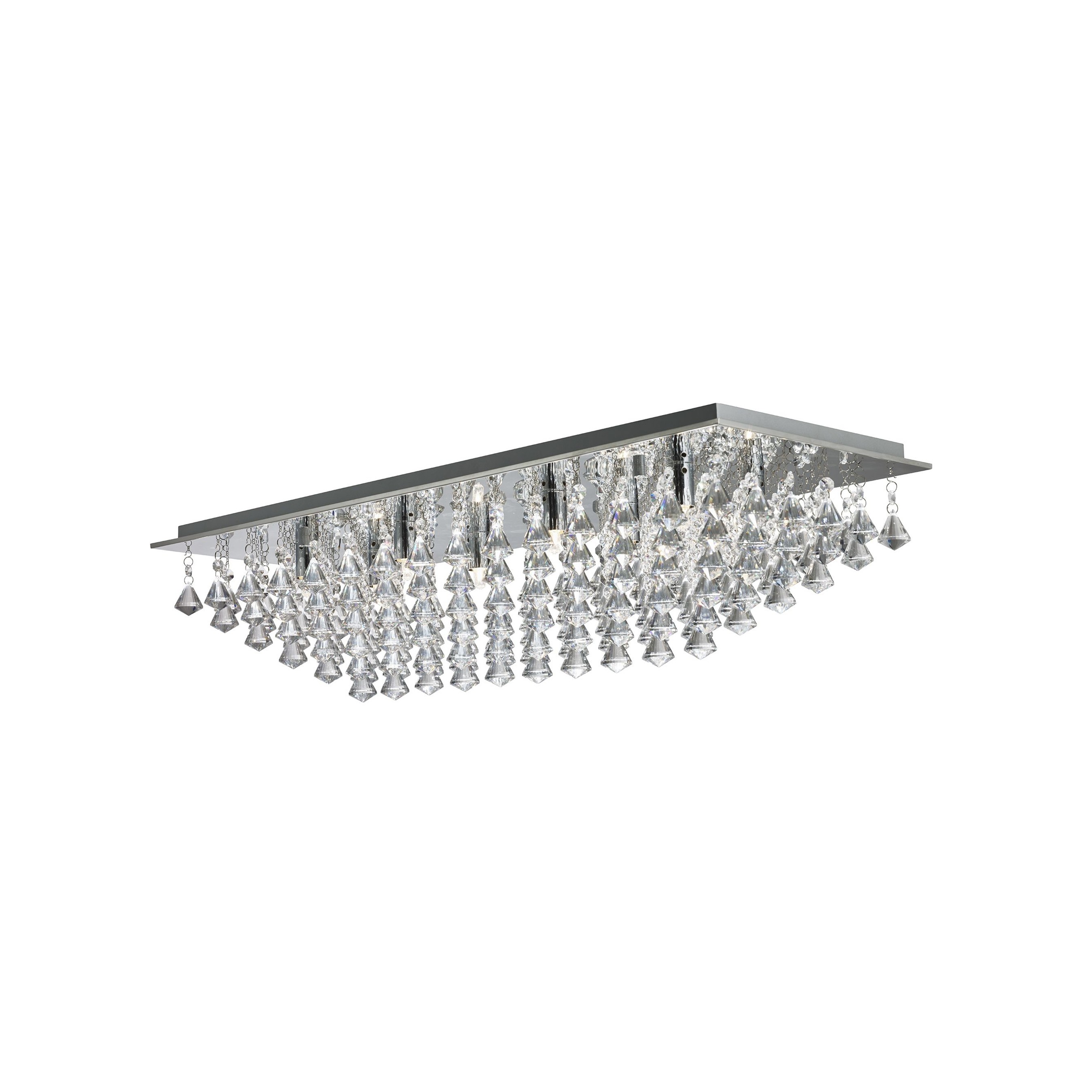 Searchlight Hanna - plafonnier - x - chrome