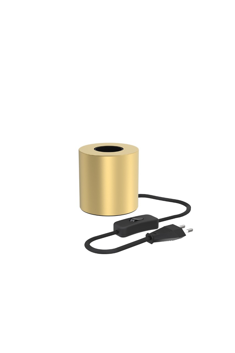 Calex Round - lampe à poser - Ø 8,5 x 8,5 cm - or
