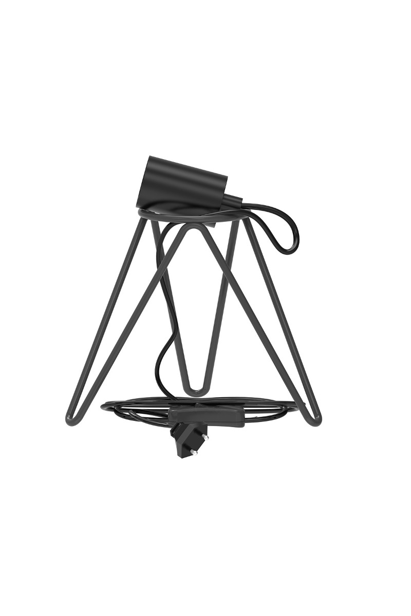 Calex Tripod - lampe à poser - Ø ,5 cm - noir