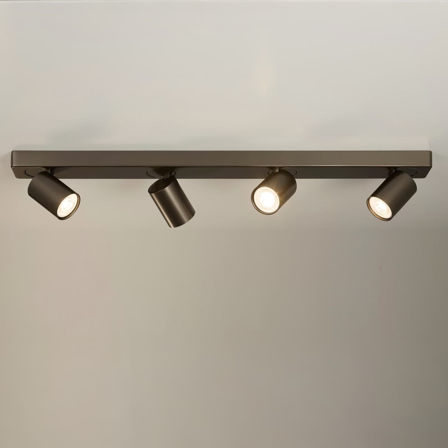 Projectlight Phoebe - spot en saillie 4L - x - bronze