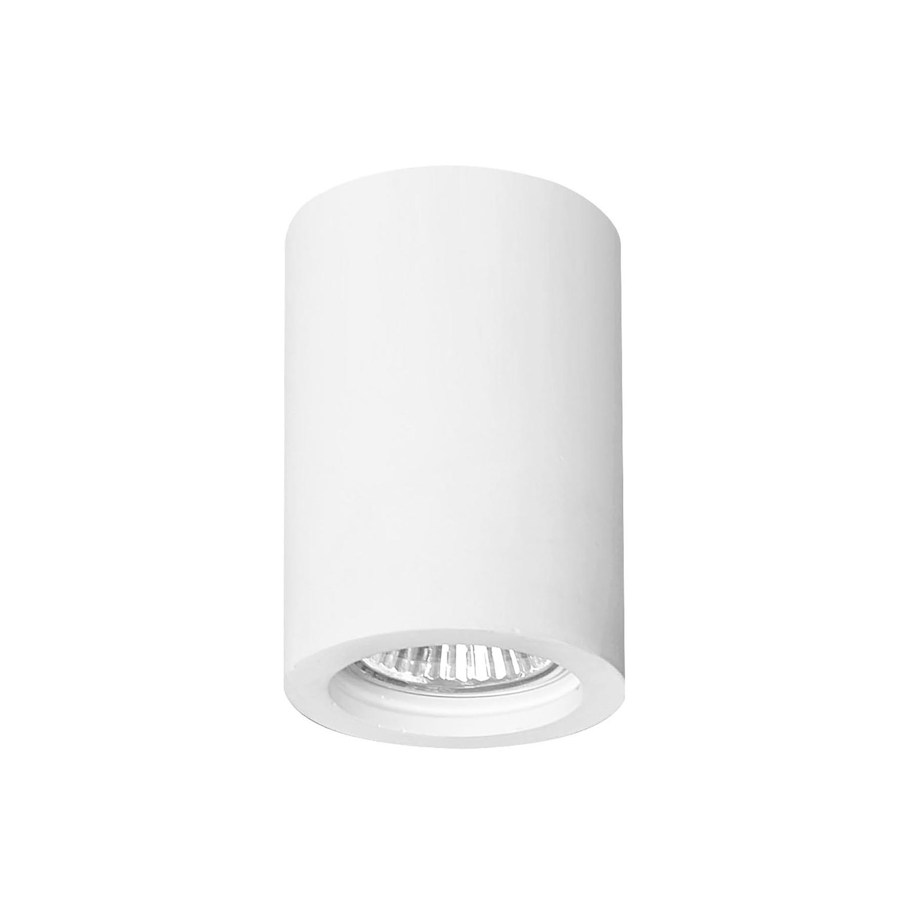 Nova Luce Orazio - spot pour plafond - Ø cm - plâtre blanc