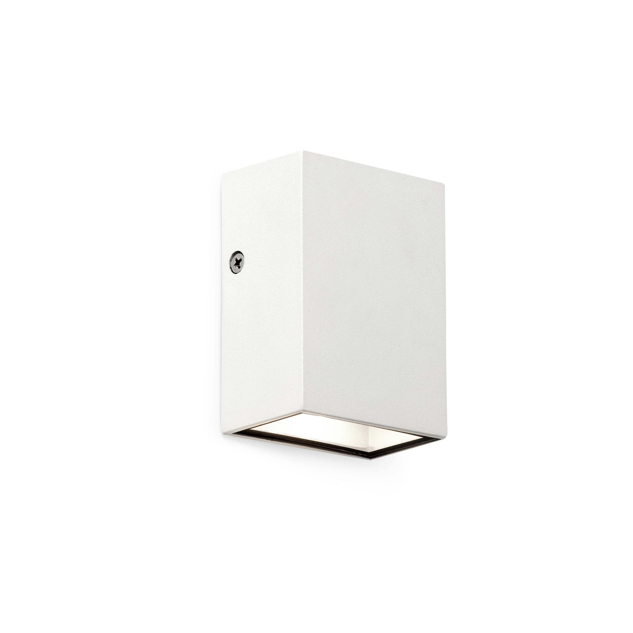 Faro Canon - applique murale - x 8,5 cm - 4W LED inclus - IP44 - blanc givré
