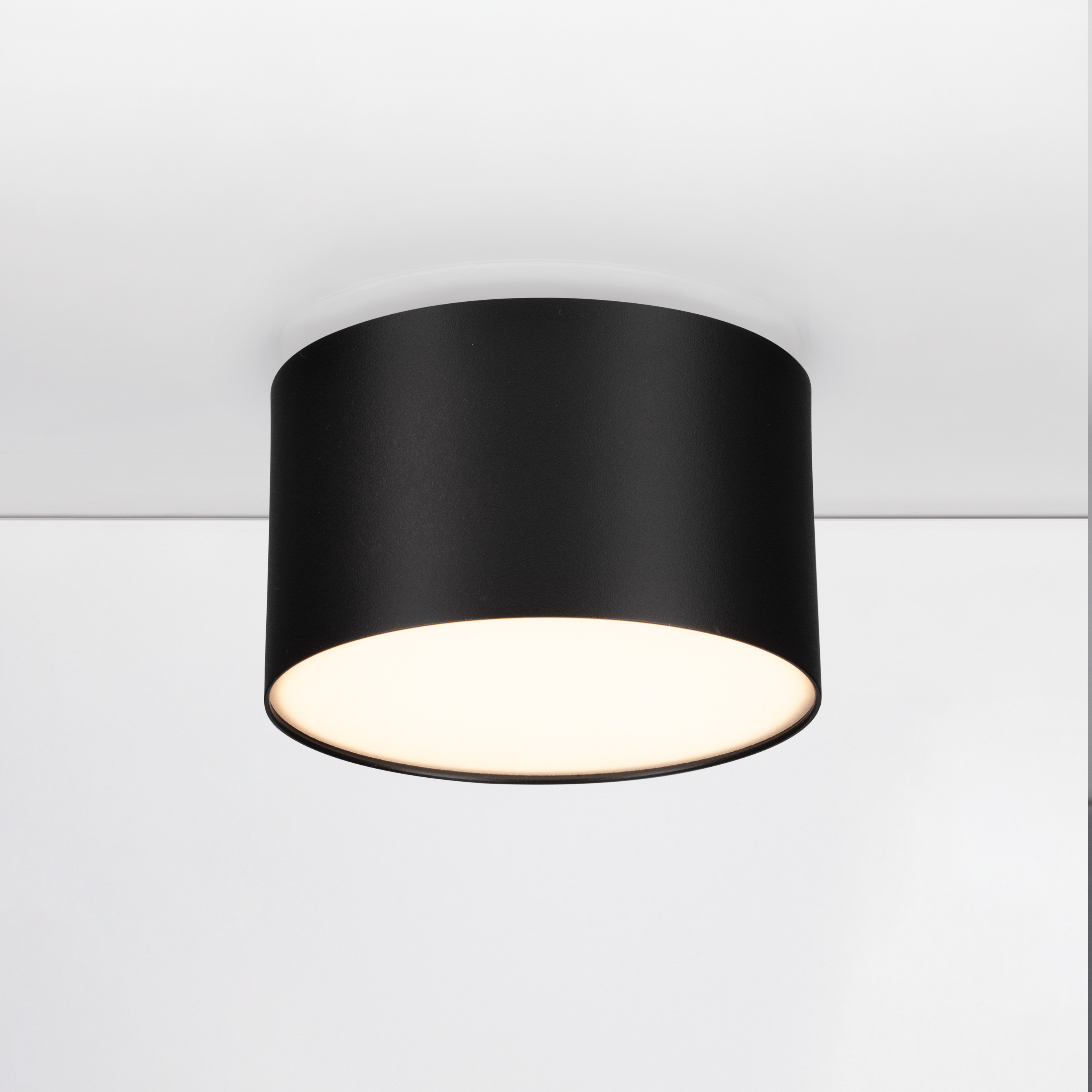 Nova Luce Marsa - plafonnier - Ø ,5 cm - 10W LED inclus - noir sablé