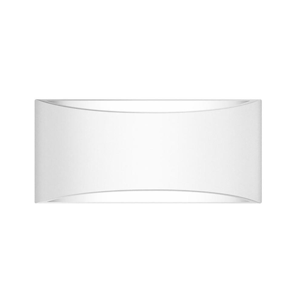 Nova Luce Otello - applique murale - ,5 x - plâtre blanc