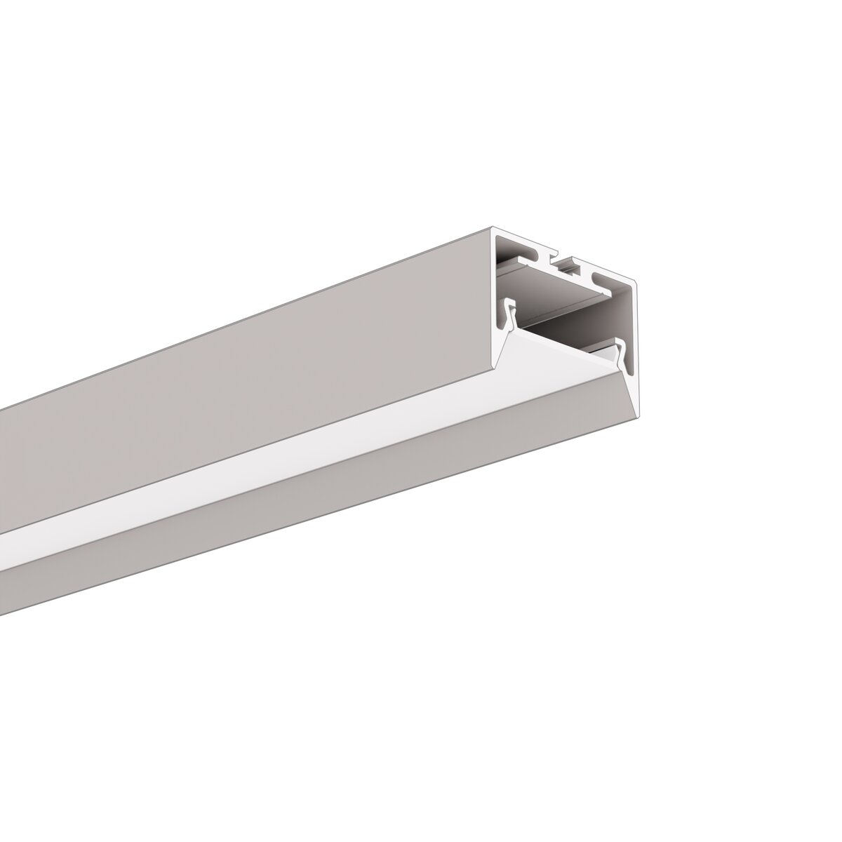 Klus Giza-ll-zmg - profilé LED - 3,12 x 2, - argent anodisé