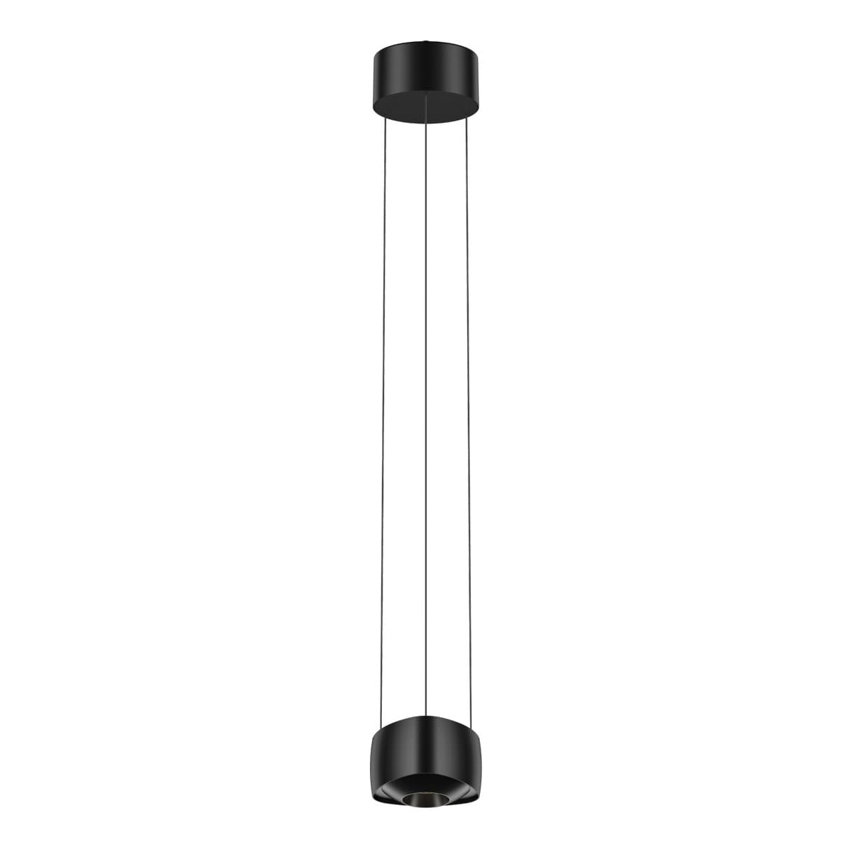 VK Lighting Aura - lampe suspendue - 13,5 x 314,9 cm - 20W dimmable LED inclus - noir