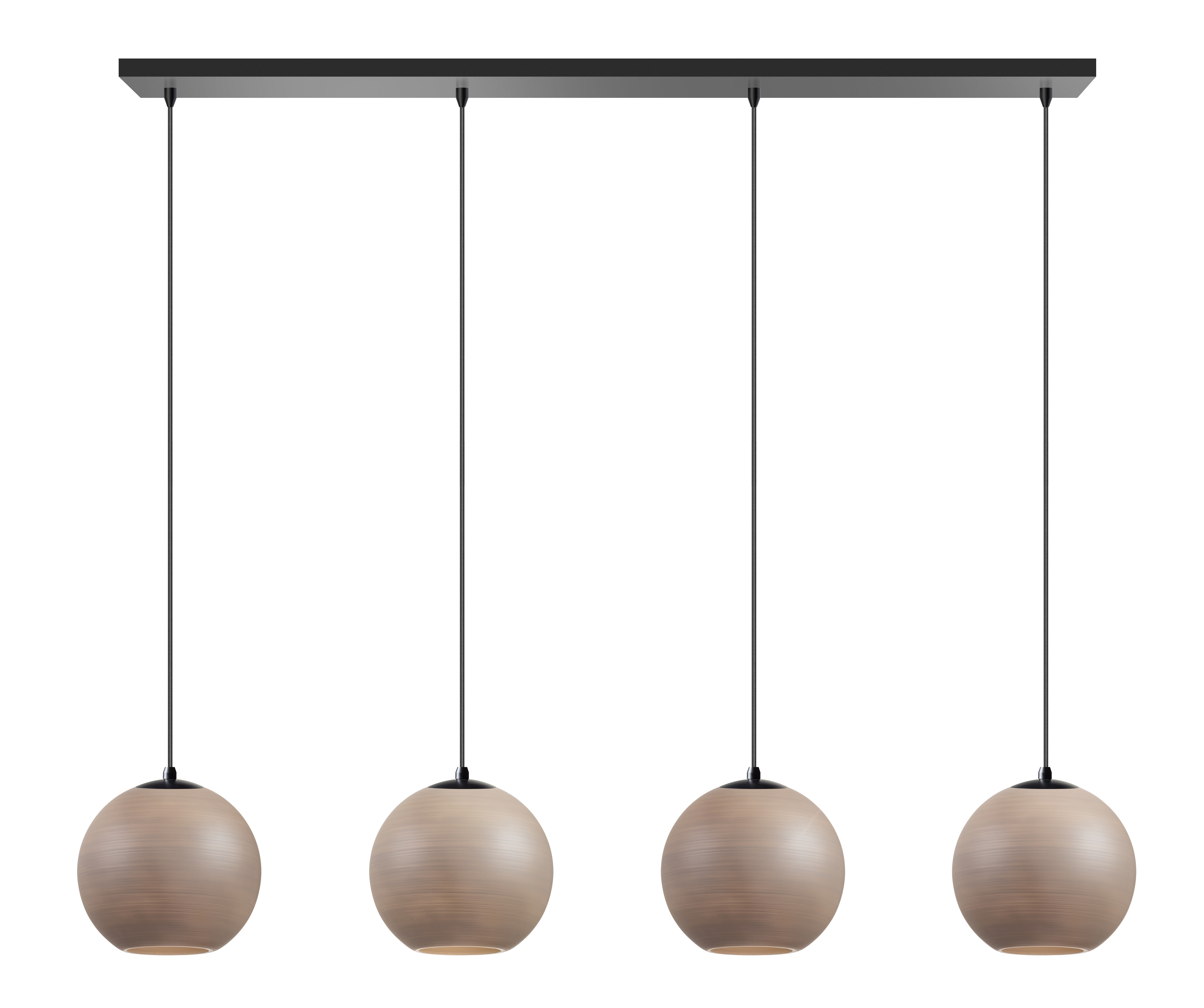 ETH Orb Saturn - suspension - x - noir et taupe