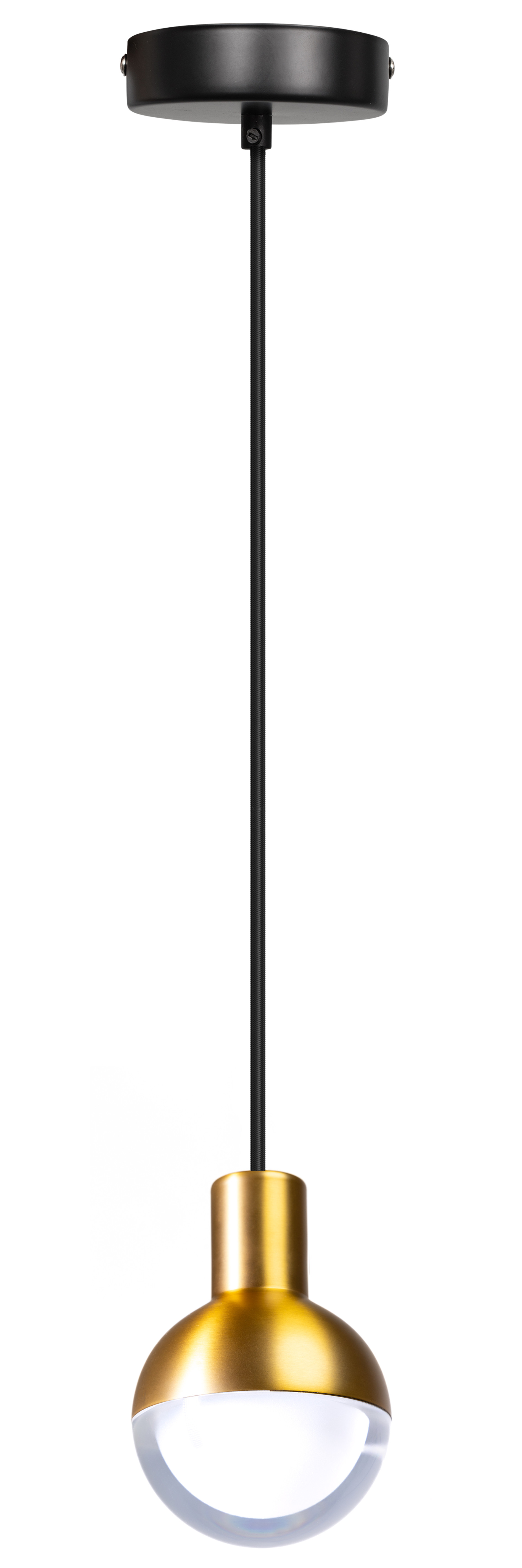 ETH Drop - suspension - Ø cm - noir et or