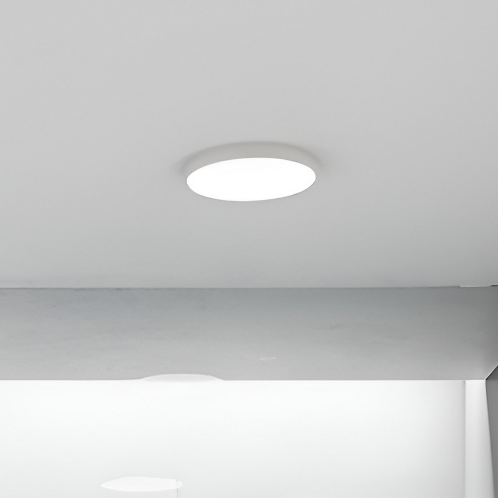 Nordlux Sóller 17 - lampe de plafond - Ø 17,9 x 2,5 cm - 9,5W dimmable LED inclus - IP44 - blanc