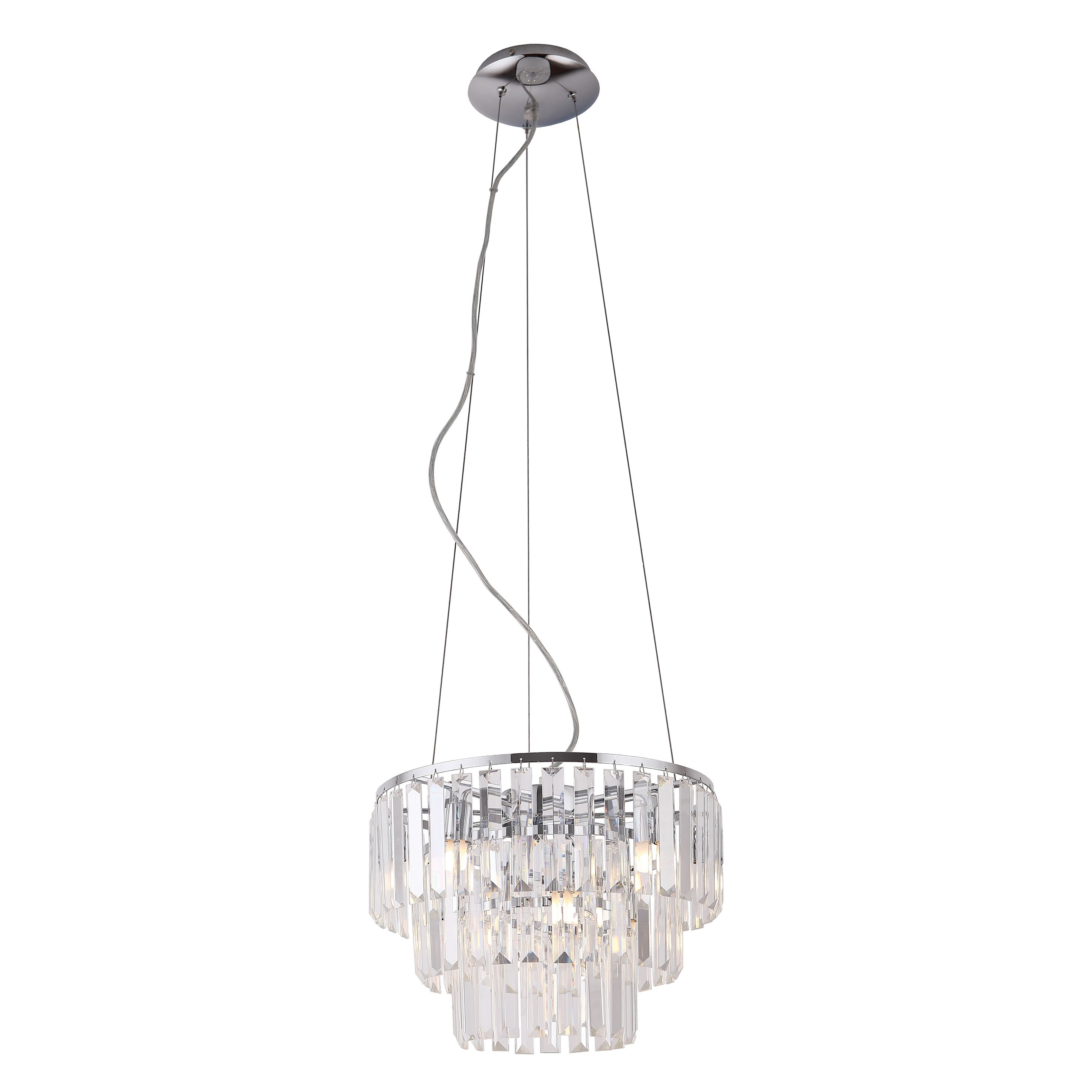 Maxlight Monaco - lampe suspendue - Ø cm - chrome