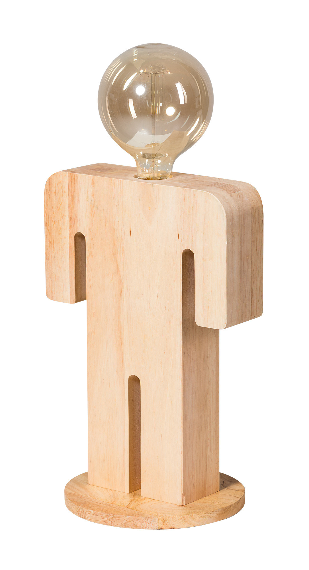 ETH Adam XL - lampe de table - 24,5 x - brun