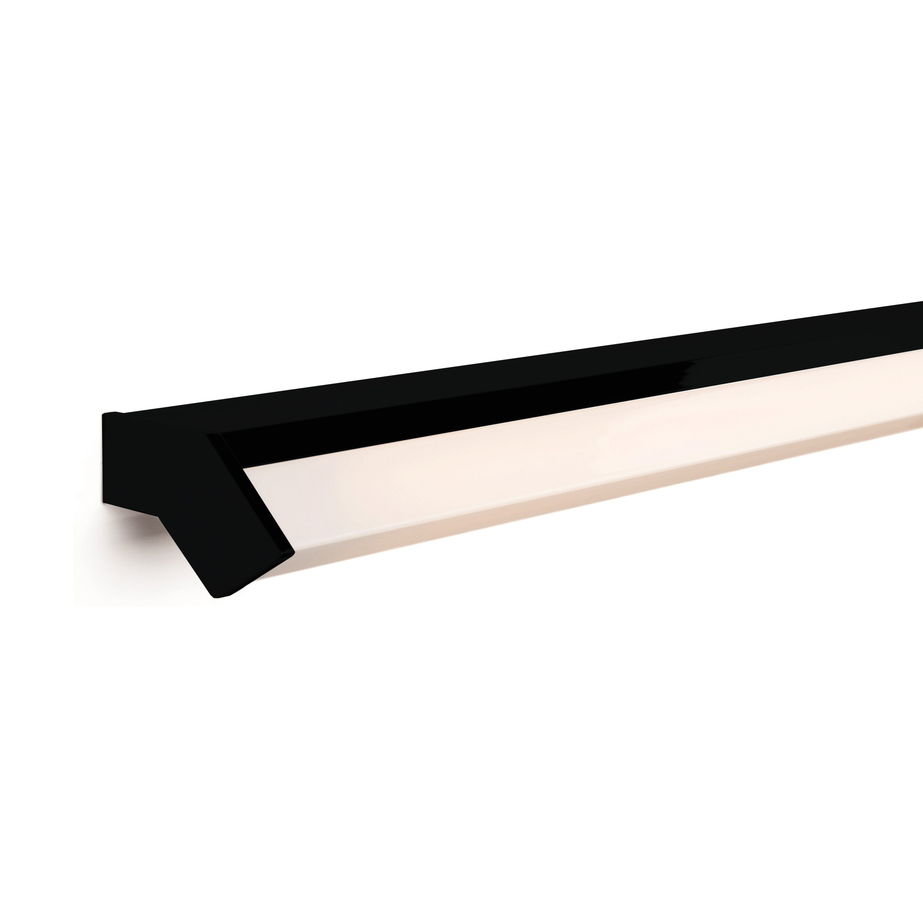 Artdelight Mirror-58 - applique murale - ,8 x 8 cm - 9W LED inclus - IP44 - noir