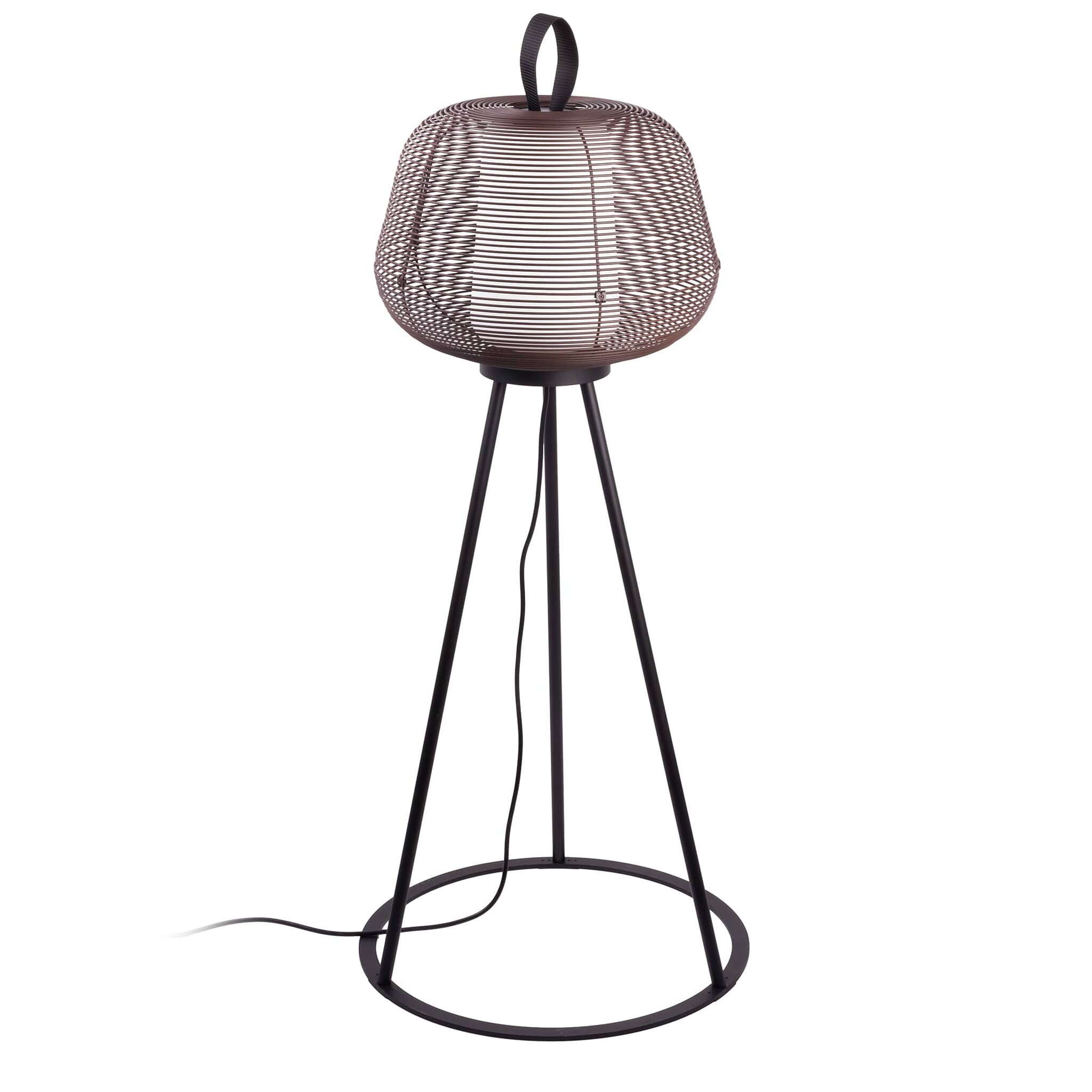 Faro Nara - lampadaire - x - IP65 - brun rouillé