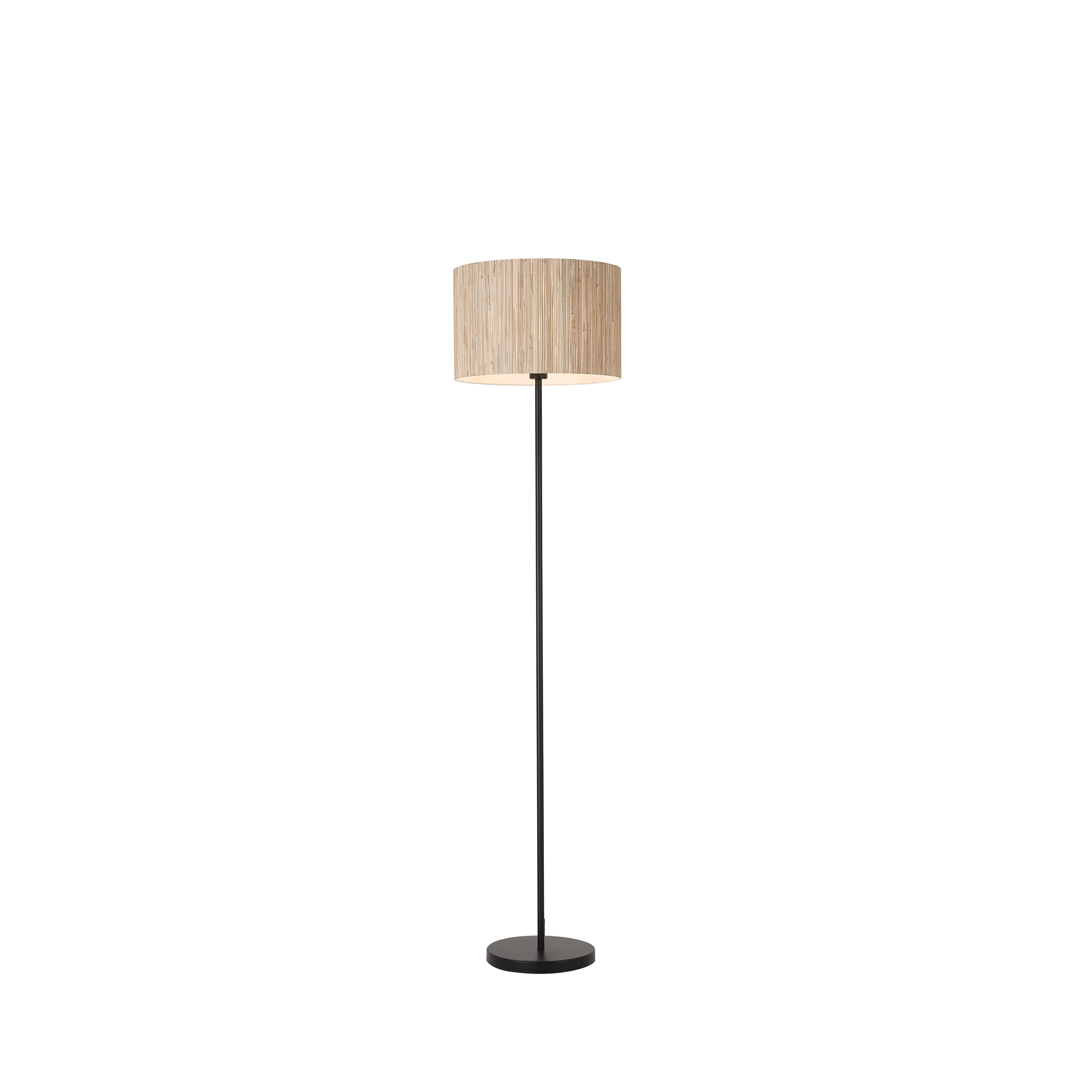 Searchlight Meadow - lampadaire - Ø cm - brun et noir