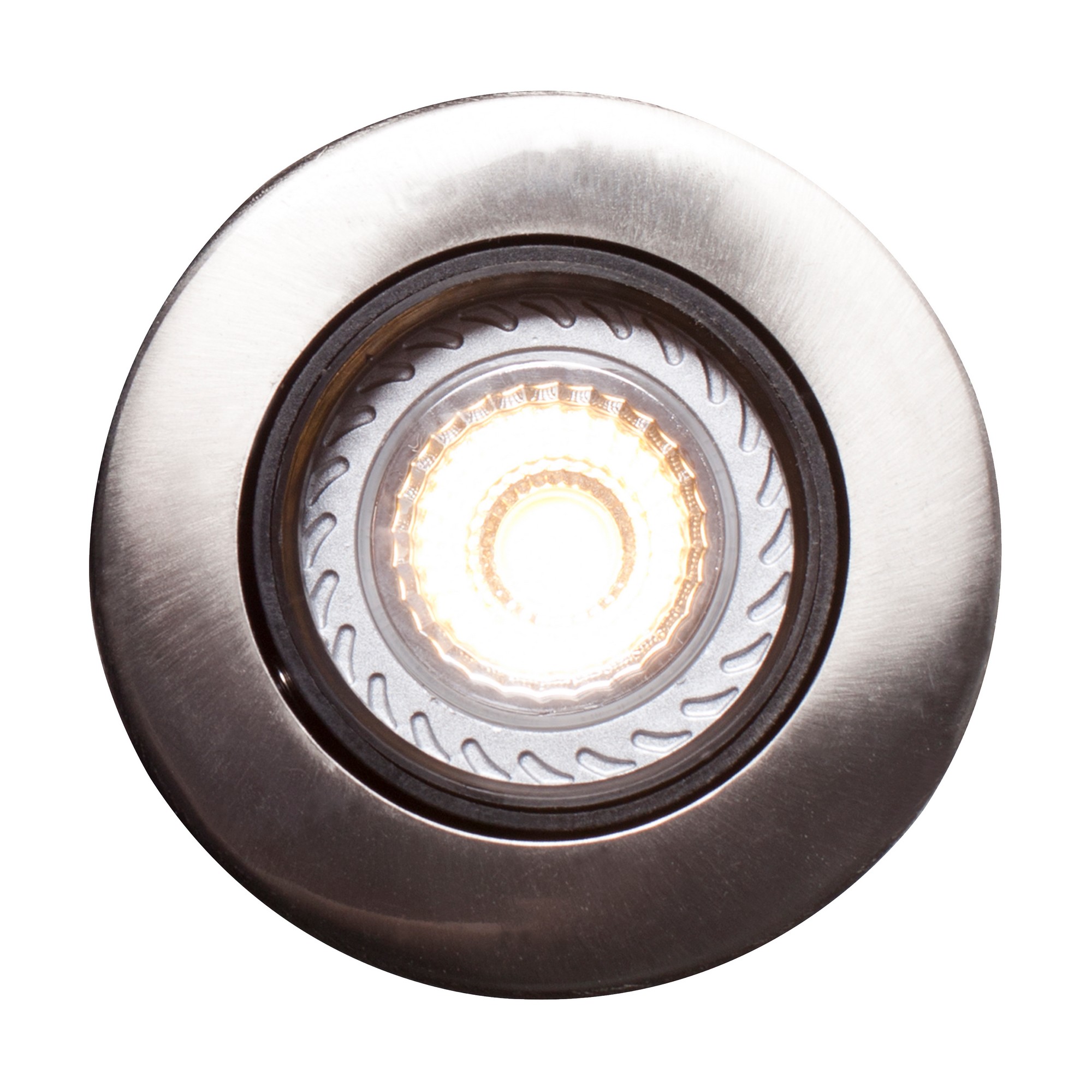 Nordlux Mixit Pro - spot encastré - Ø 85 mm, Ø 76 mm taille d"encastrement - IP23 - acier brossé