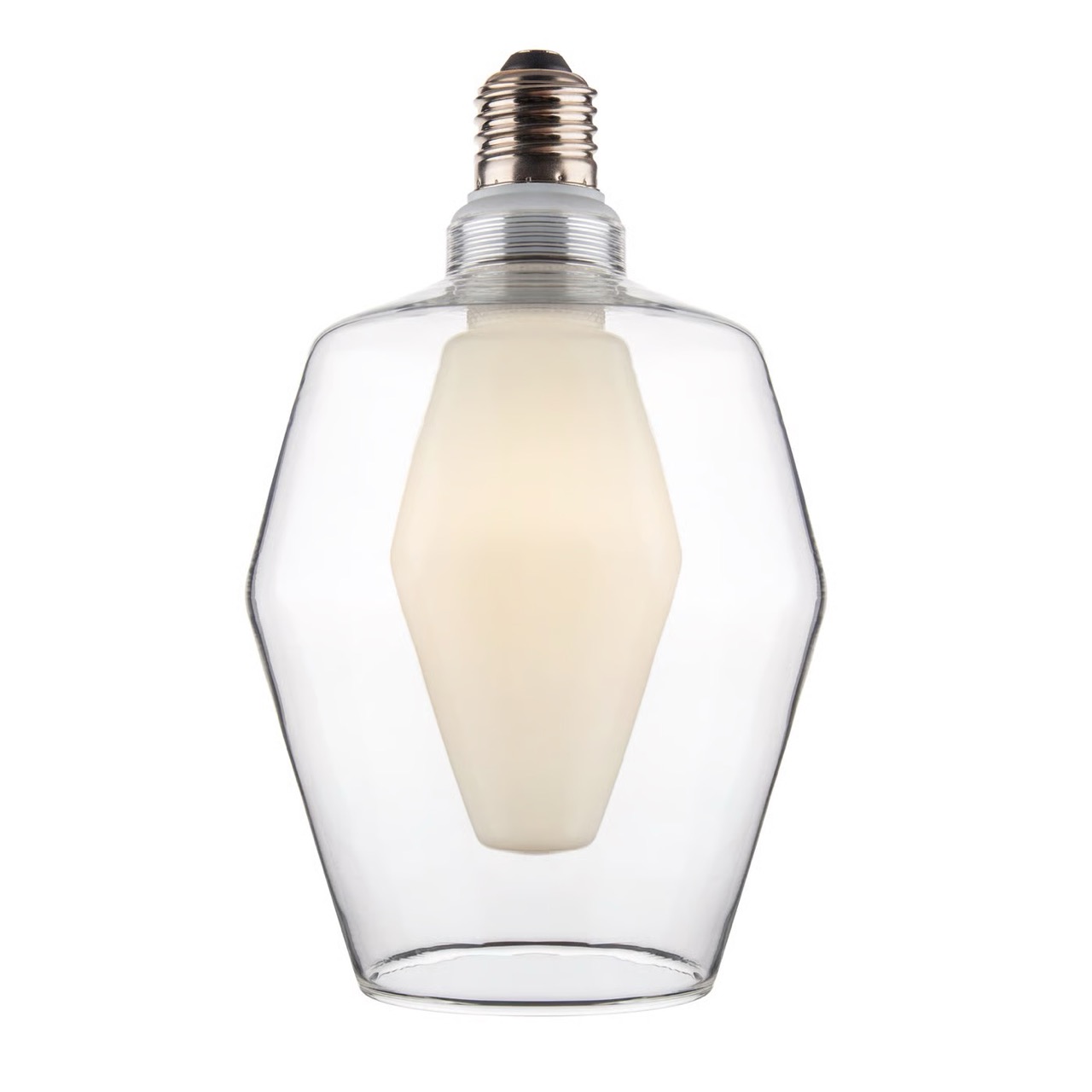 Nordlux Deco - Ø 11,9 x 18,6 cm - E27 - 4,15W dimmable - 2700K - blanc clair et mat