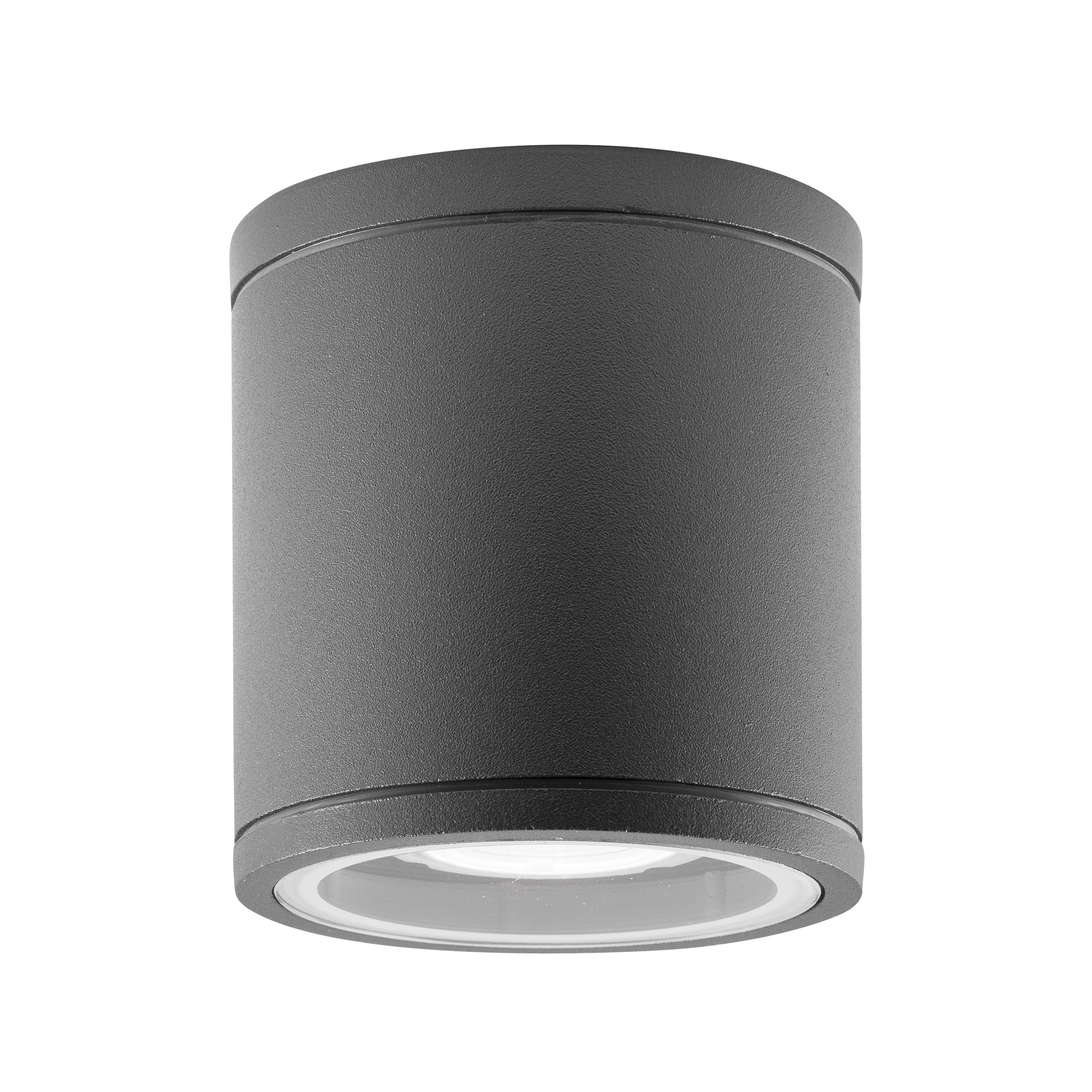 Nova Luce Cerise - plafonnier d"extérieur - Ø cm - IP54 - gris foncé