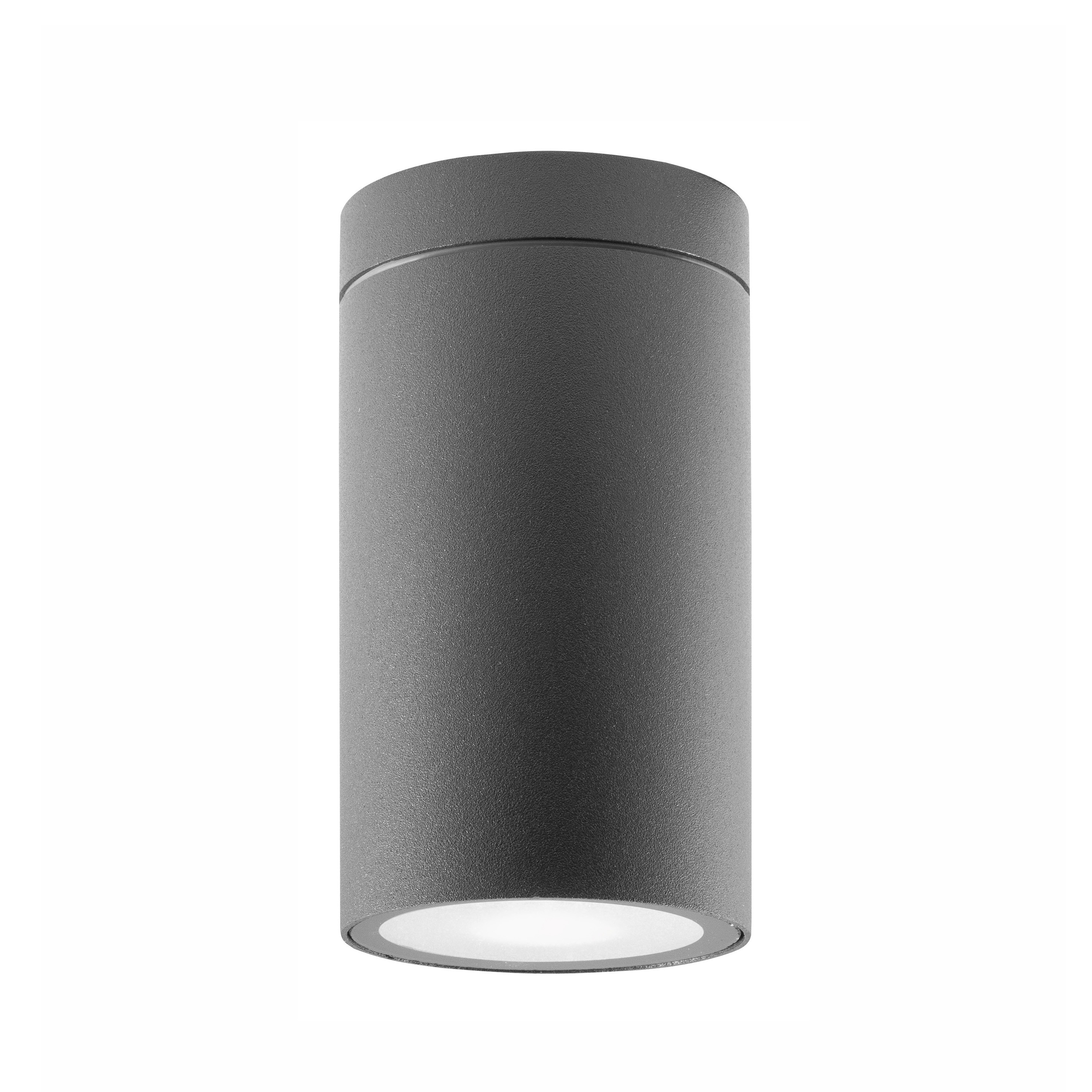 Nova Luce Cerise - plafonnier d"extérieur - Ø ,5 cm - IP54 - gris clair