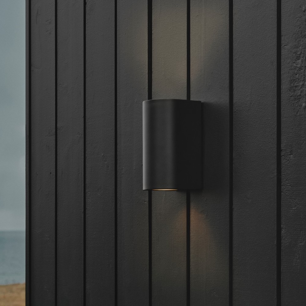 Nordlux Canto Maxi 2 - applique murale extérieure - 8,7 x 17,2 x - IP44 - noir