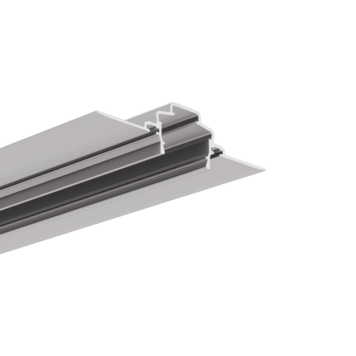 Klus Fasko - profilé LED encastré pour façade - largeur de fenêtre 2, - aluminium