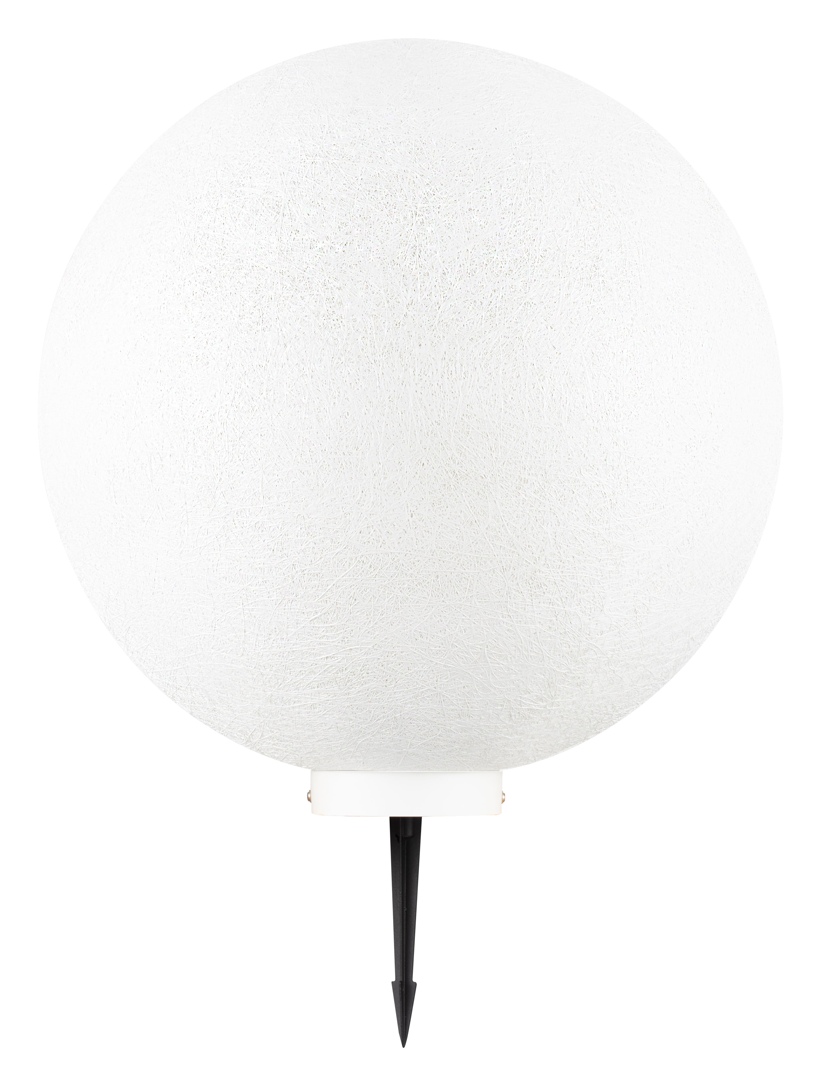 Nova Luce Moon - lampe de jardin sur pique - Ø cm - IP65 - blanc