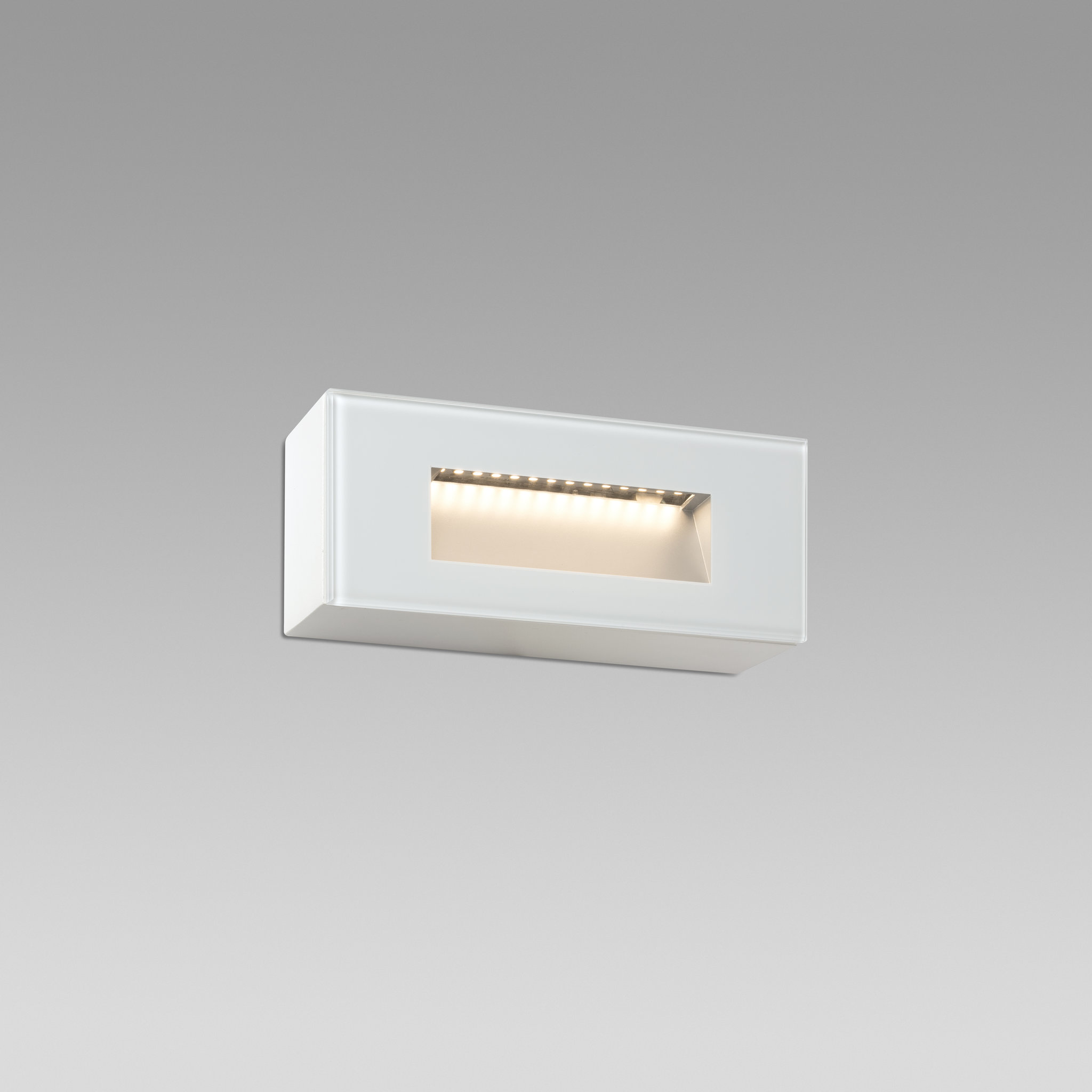Faro Dart - applique encastrée - 3,6 x 8 cm - 5W LED inclus - IP65 - blanc mat