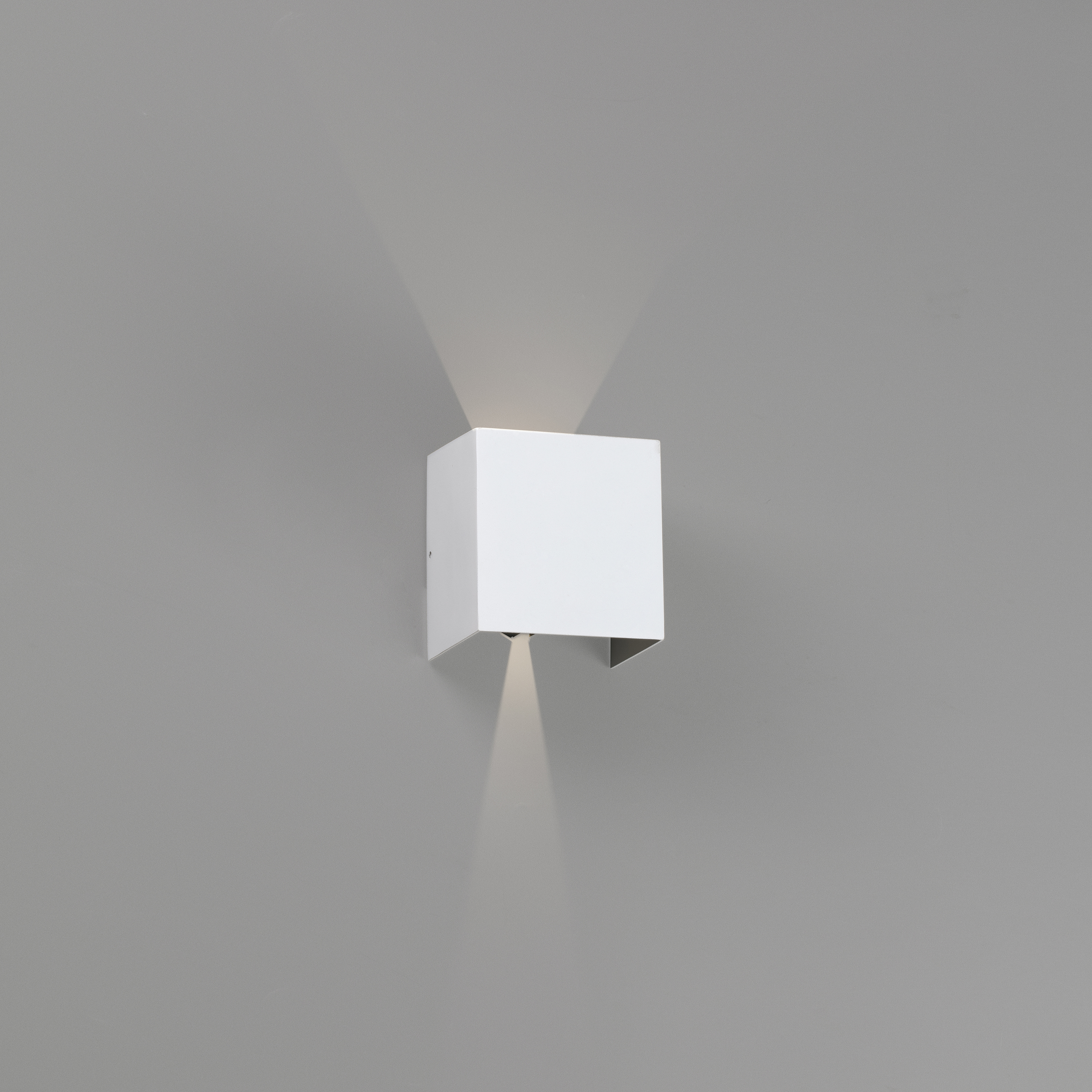 Faro Olan - applique murale - 14,5 x ,5 cm - 6W LED inclus - IP65 - blanc mat