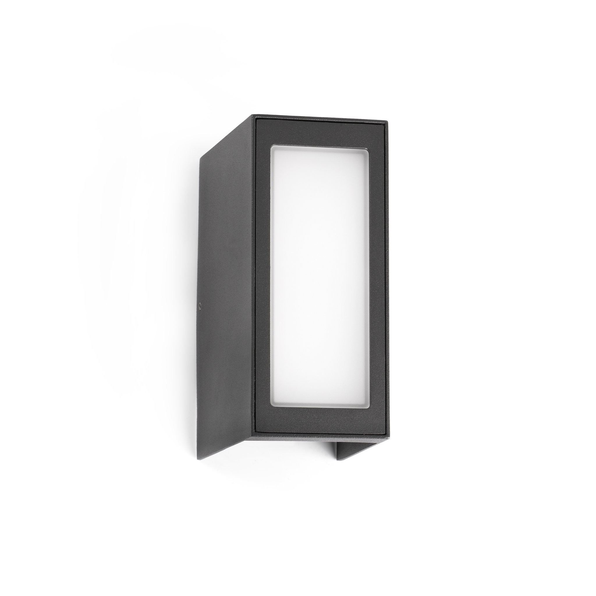 Faro Log - applique murale - x - 9W LED inclus - IP54 - gris foncé