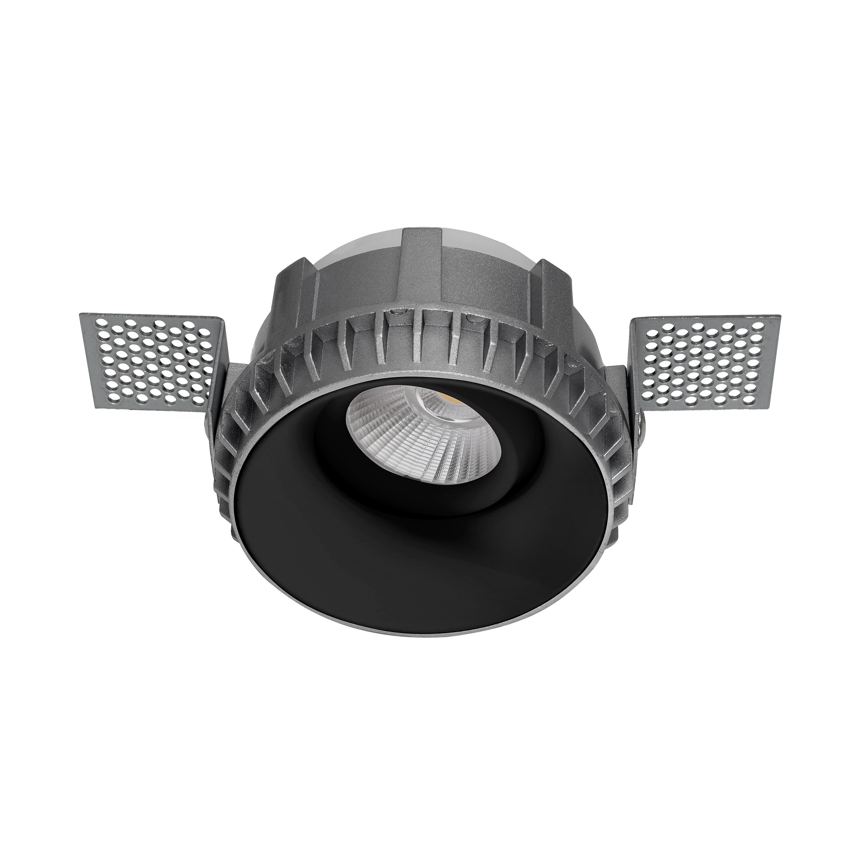 Nova Luce Brad - spot encastrable sans garniture - Ø 81 mm, Ø 100 mm encastrable - noir