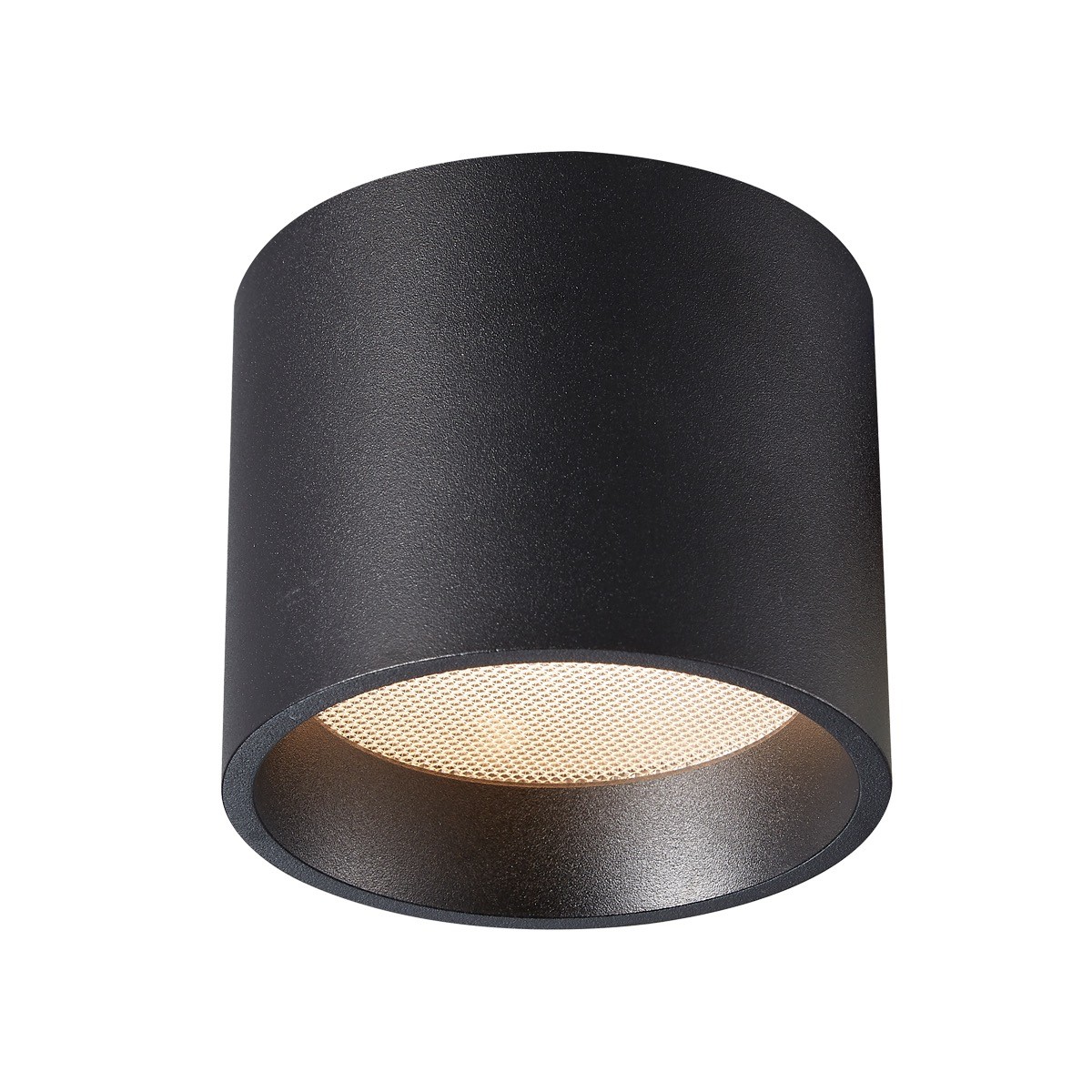 VK Lighting Mos - plafonnier extérieur - Ø ,5 cm - LED 6W incl. - IP44 - noir