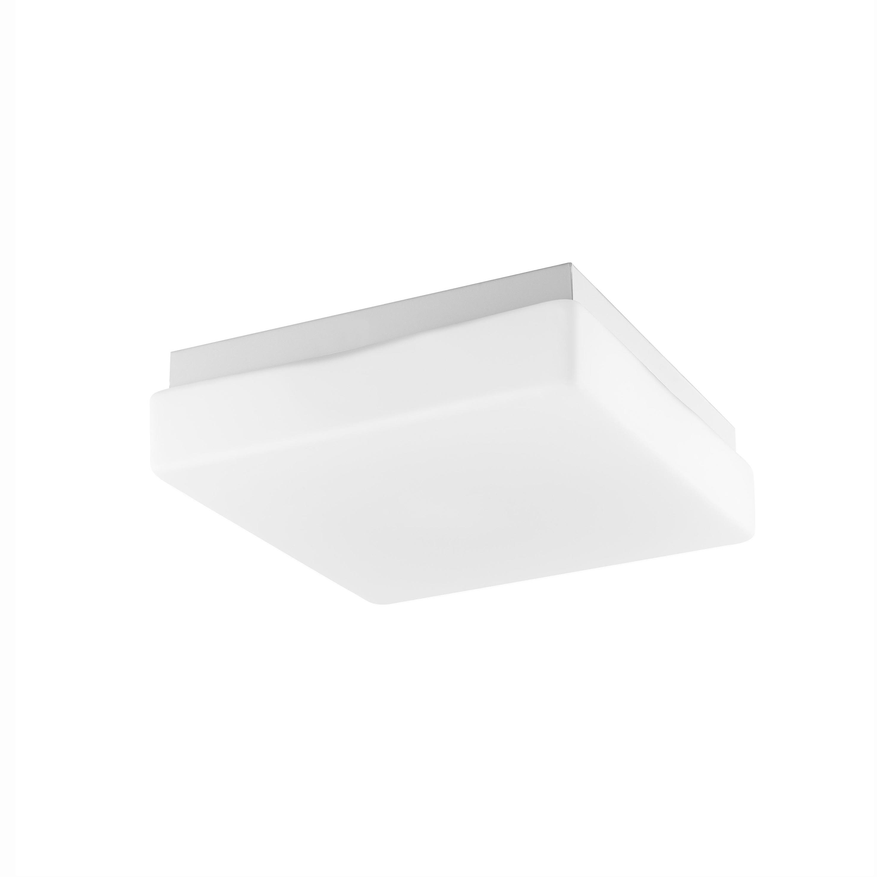 Nova Luce Cube - plafonnier de salle de bains - x 7,5 cm - IP44 - blanc