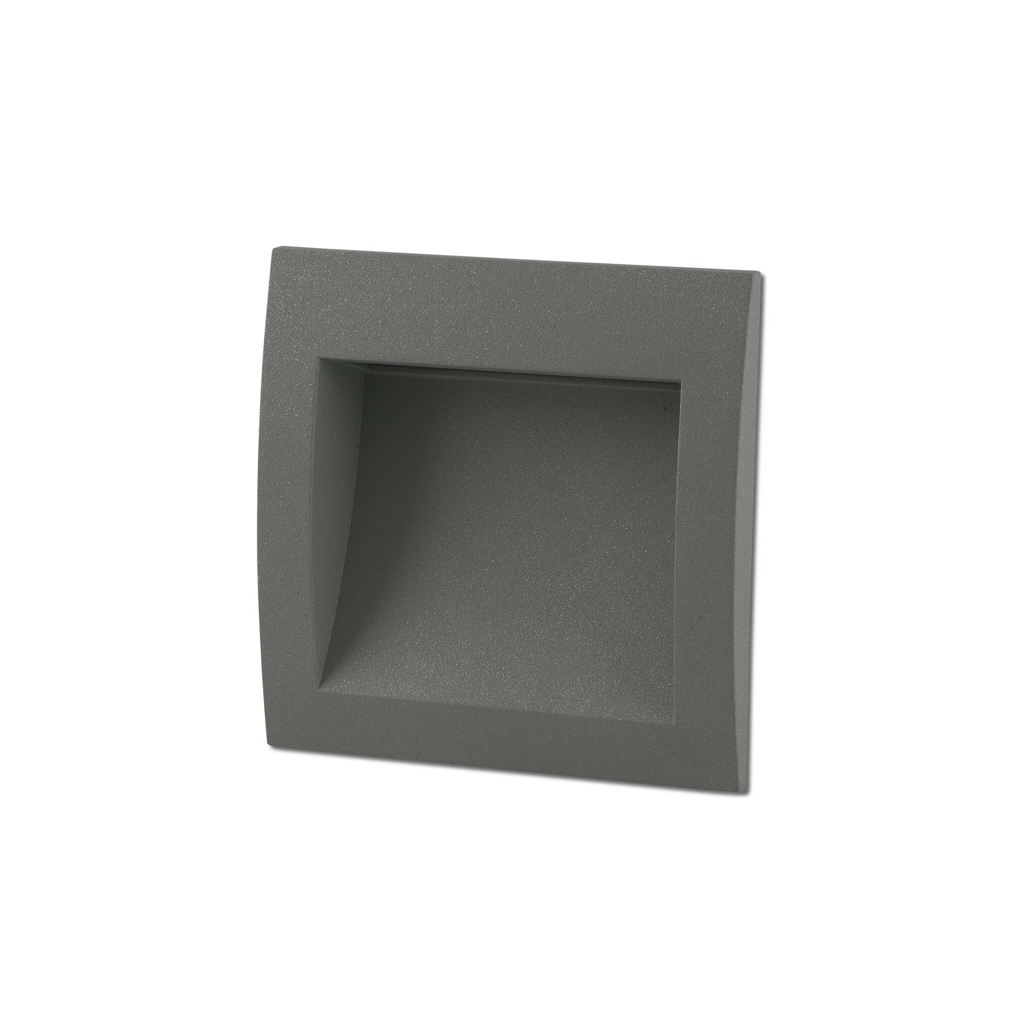 Faro Sedna - applique encastrée - x 9 cm - 1W LED inclus - IP65 - gris foncé