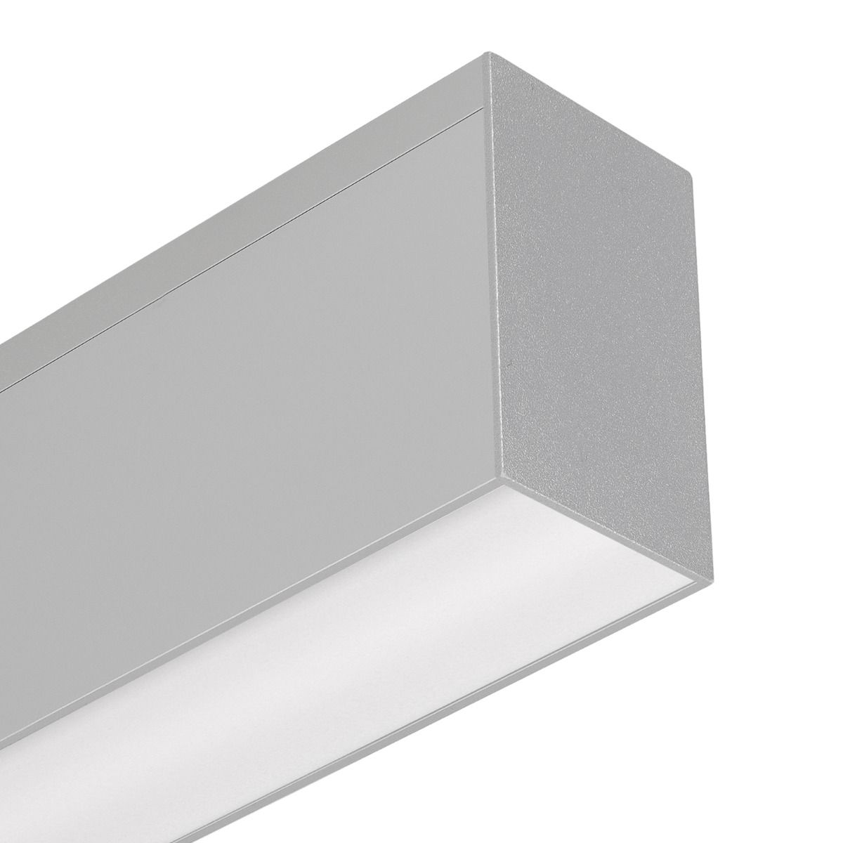 Roi Du Luminaire Slim Line - plafonnier - profilé 5,5 x 3,3 cm - 19,2W LED par mètre - alu