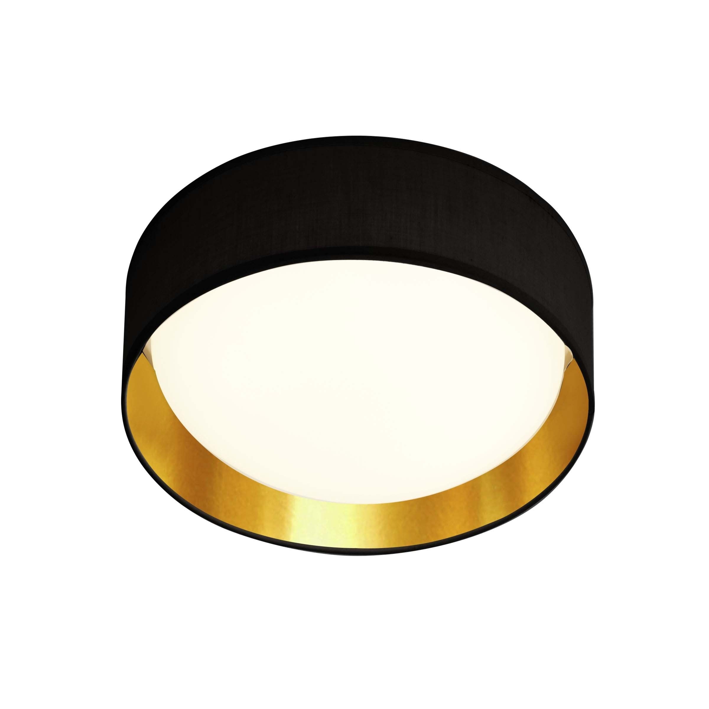 Searchlight Gianna - plafonnier - Ø ,5 cm - 15W LED inclus - noir