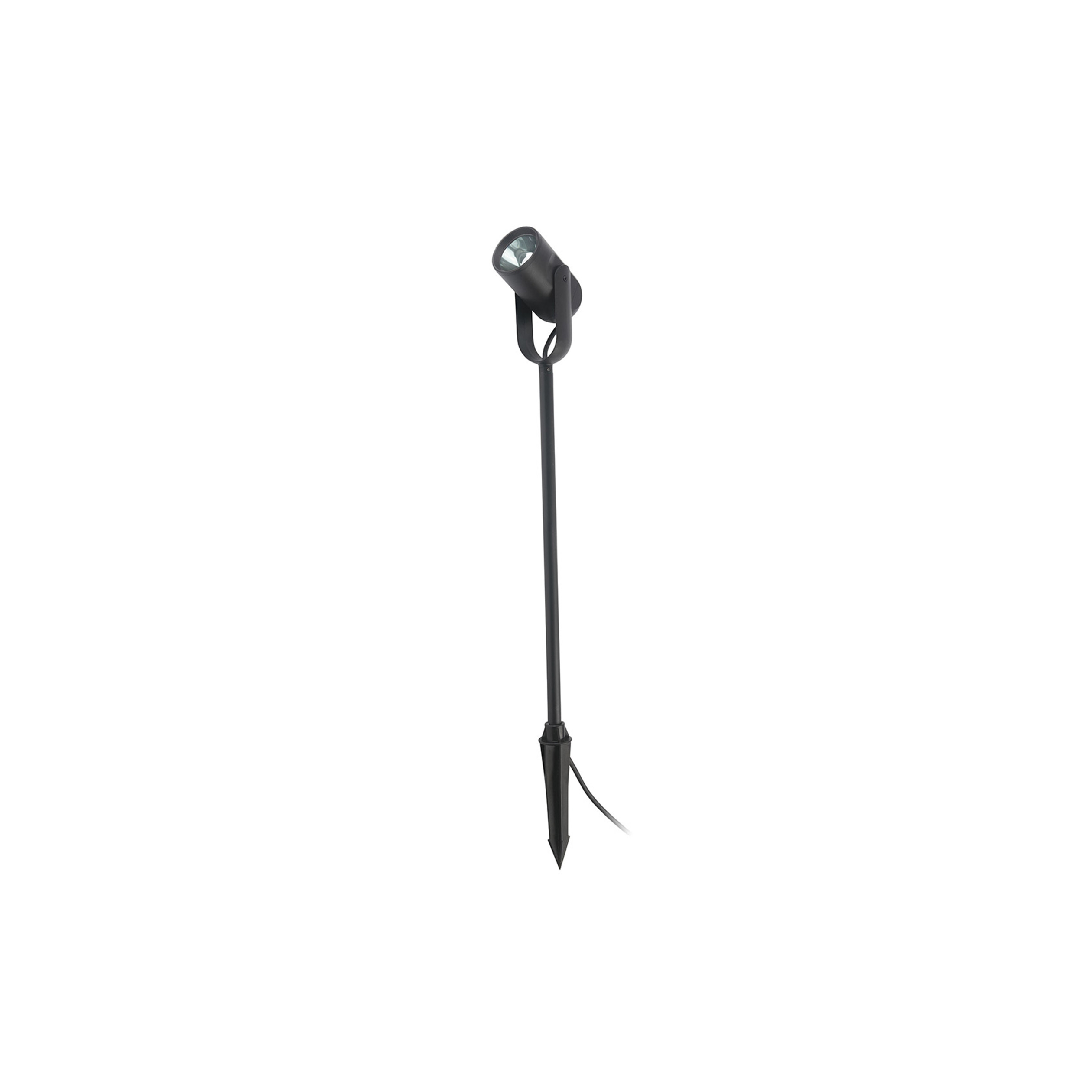 Faro Slot - spot de sol sur piquet - Ø 7,7 x - 13W LED inclus - IP65 - noir mat