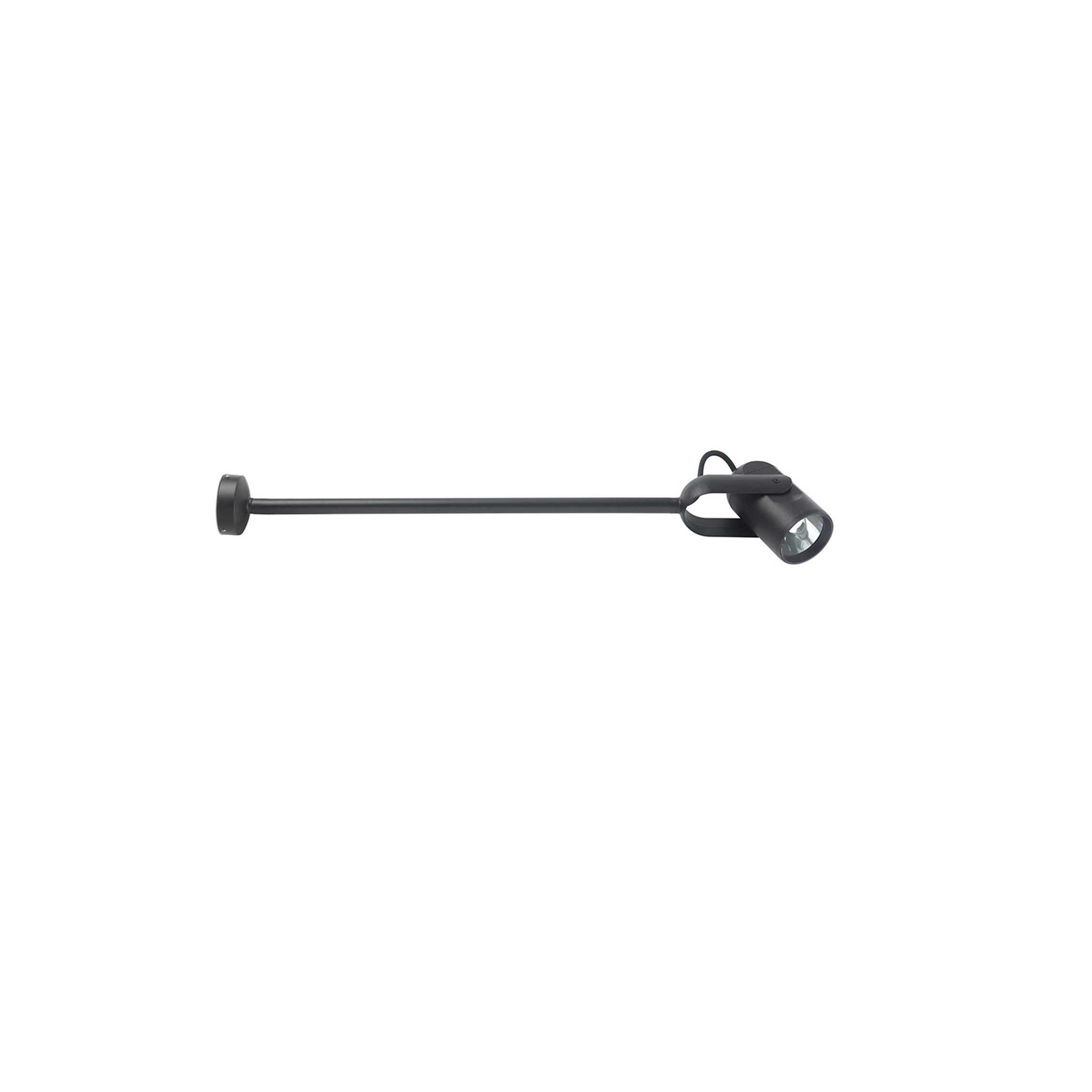 Faro Slot - lampe de projection - ,7 x 7,7 cm - 13W LED inclus - IP65 - noir mat
