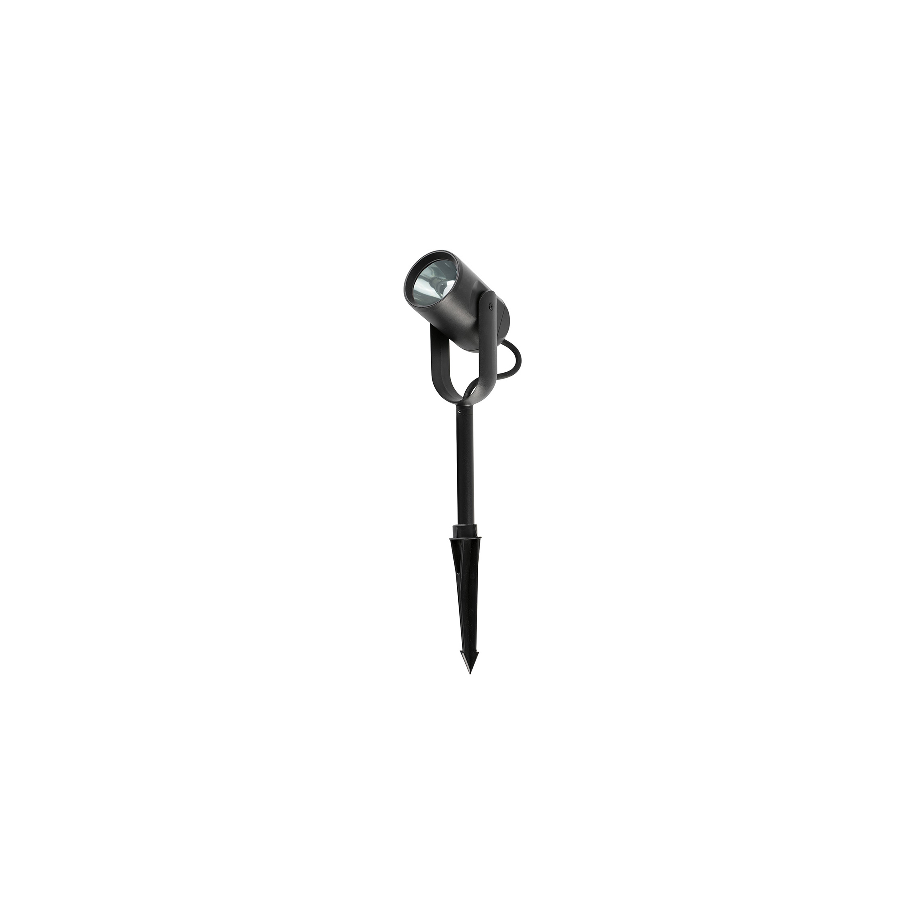 Faro Slot - spot de sol sur piquet - Ø 7,7 x - 13W LED inclus - IP65 - noir mat