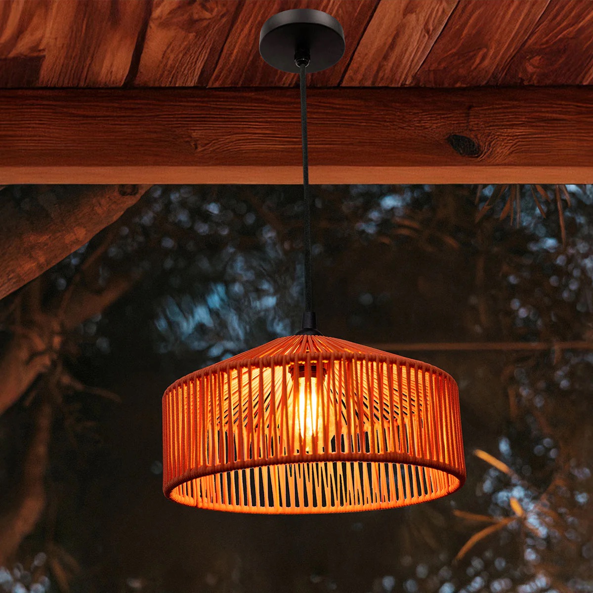 New Garden Calabardina - lampe suspendue - Ø cm - IP44 - terre cuite