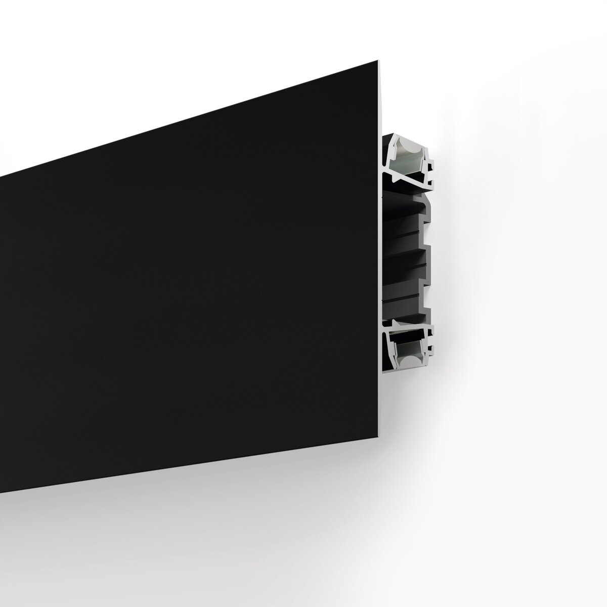 KLUS Plakin Duo - Profilé LED - , - noir